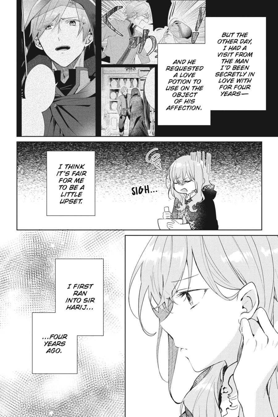 The Witch Asked to Make a Love Potion for Her Crush. Chapter 2 Page 4
