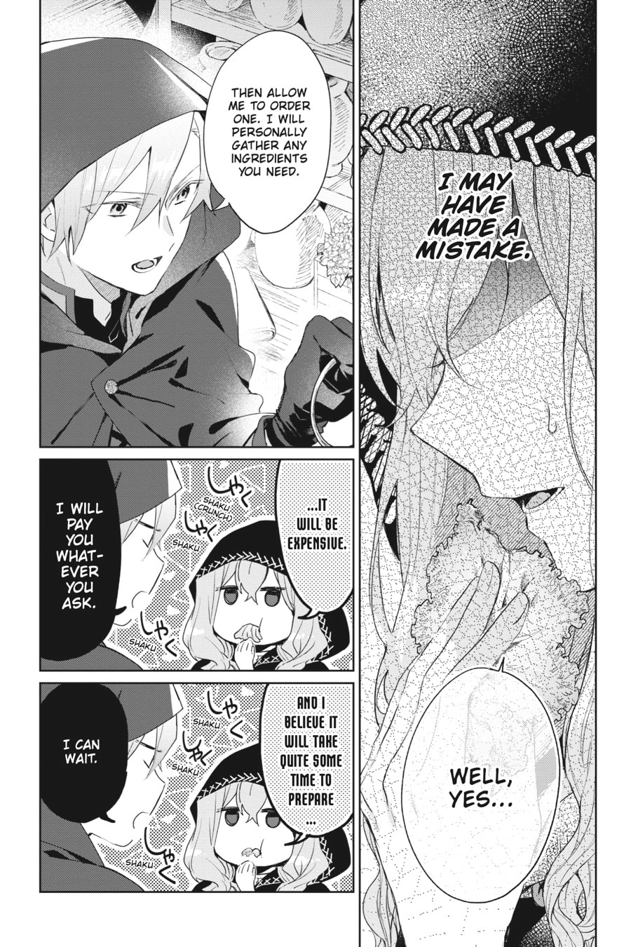 The Witch Asked to Make a Love Potion for Her Crush. Chapter 1 Page 9