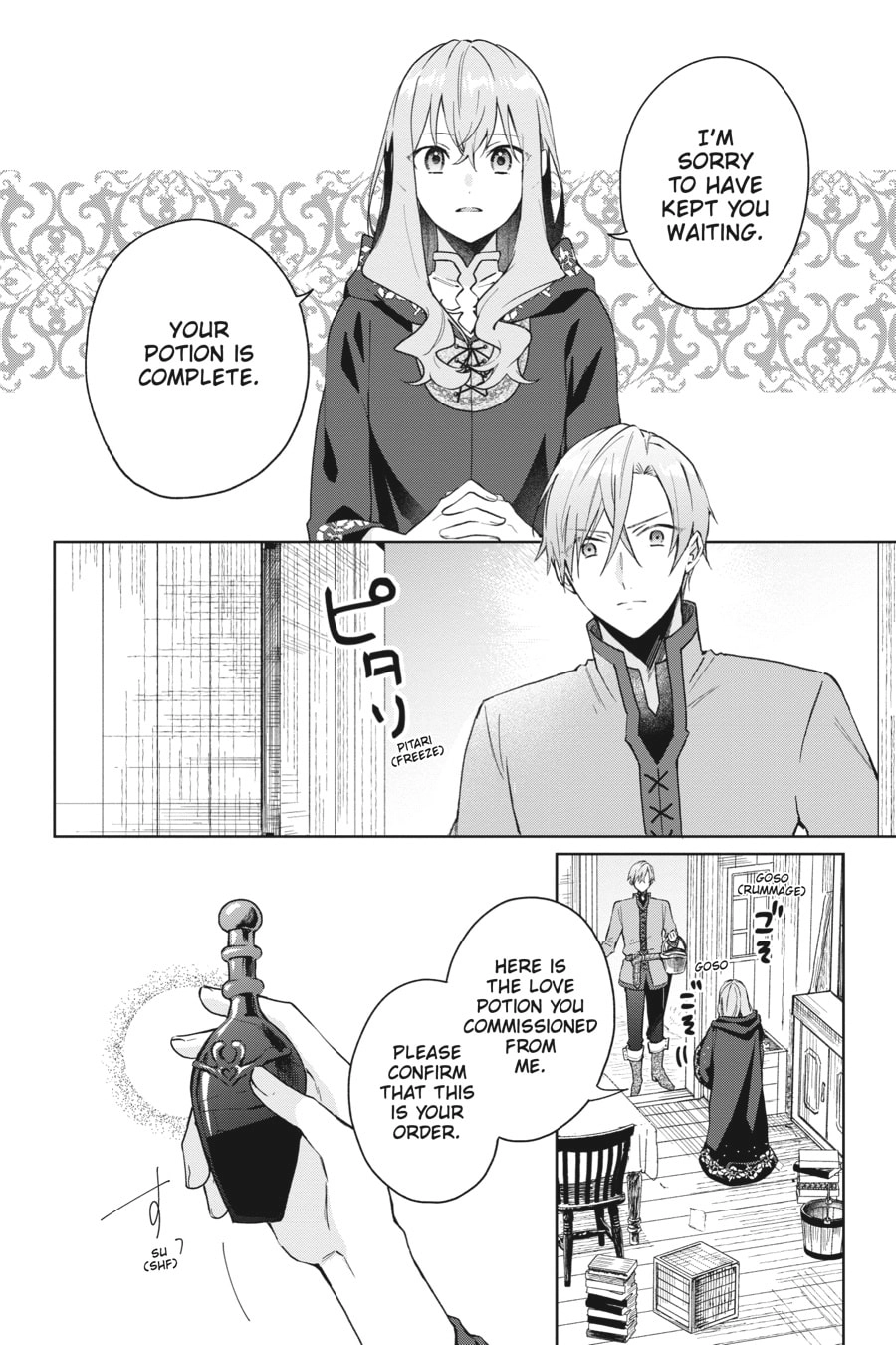 The Witch Asked to Make a Love Potion for Her Crush. Chapter 9 Page 2