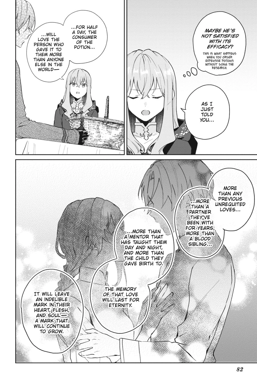 The Witch Asked to Make a Love Potion for Her Crush. Chapter 9 Page 4