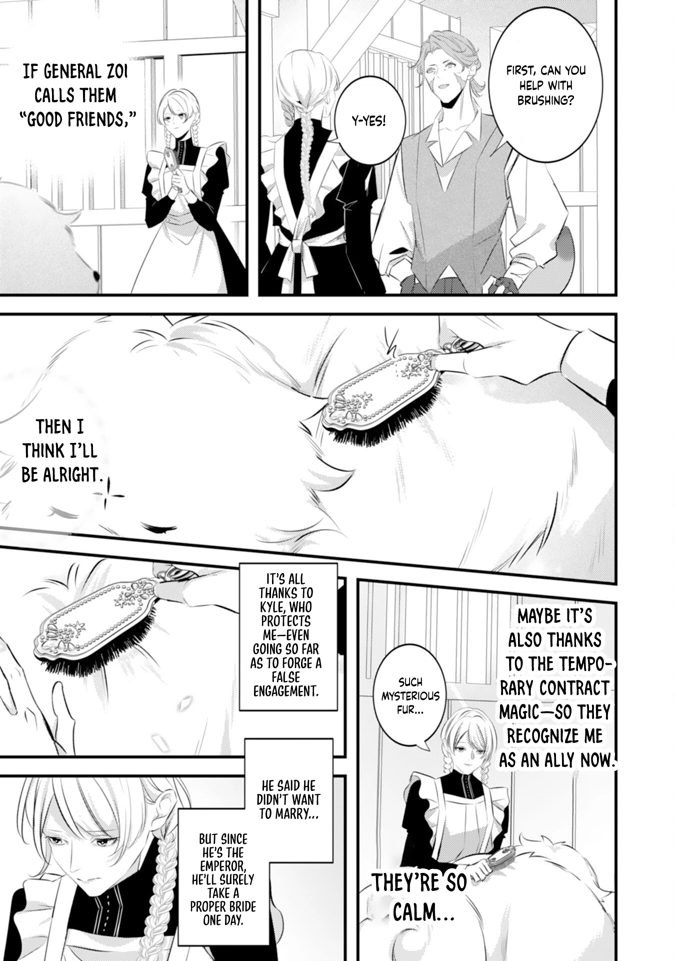 The Wolf Emperor’s Contract Bride: The Abandoned Lady Finds Love in the Beastman Kingdom Chapter 6 Page 9