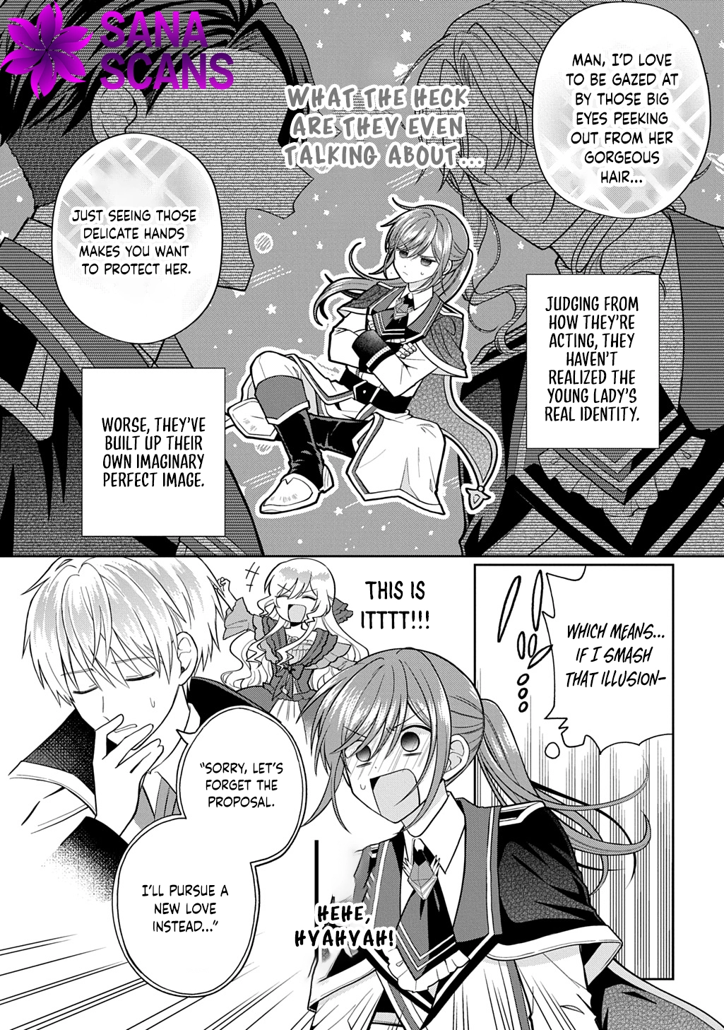 The young lady His Highness fell in love with at first sight is actually your guard knight! Chapter 3 Page 7