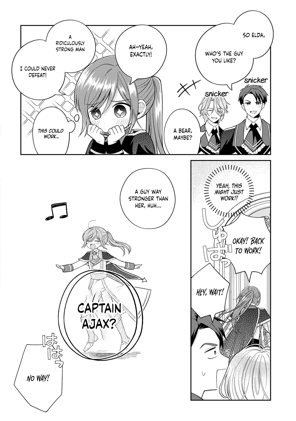 The young lady His Highness fell in love with at first sight is actually your guard knight! Chapter 3 Page 8