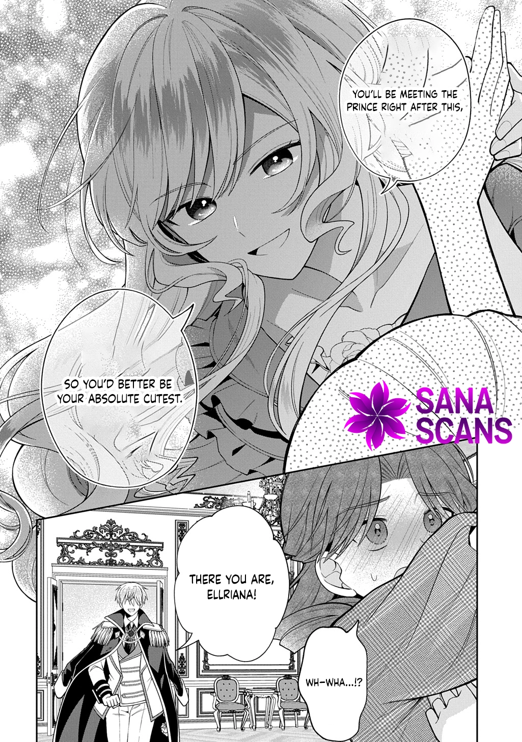 The young lady His Highness fell in love with at first sight is actually your guard knight! Chapter 3 Page 16