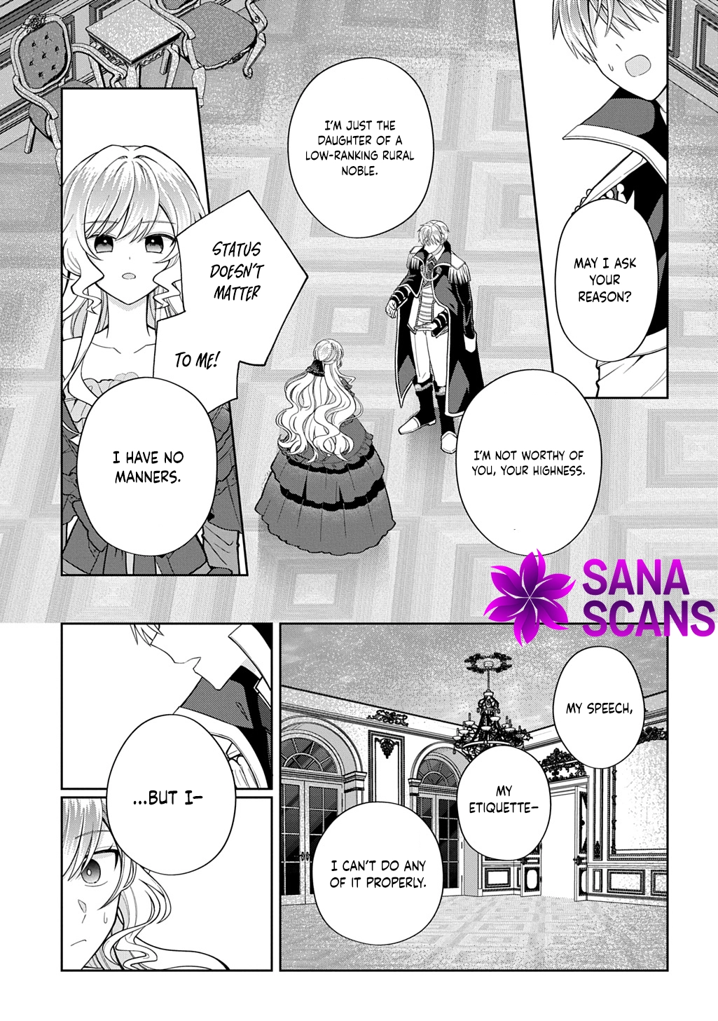 The young lady His Highness fell in love with at first sight is actually your guard knight! Chapter 3 Page 19
