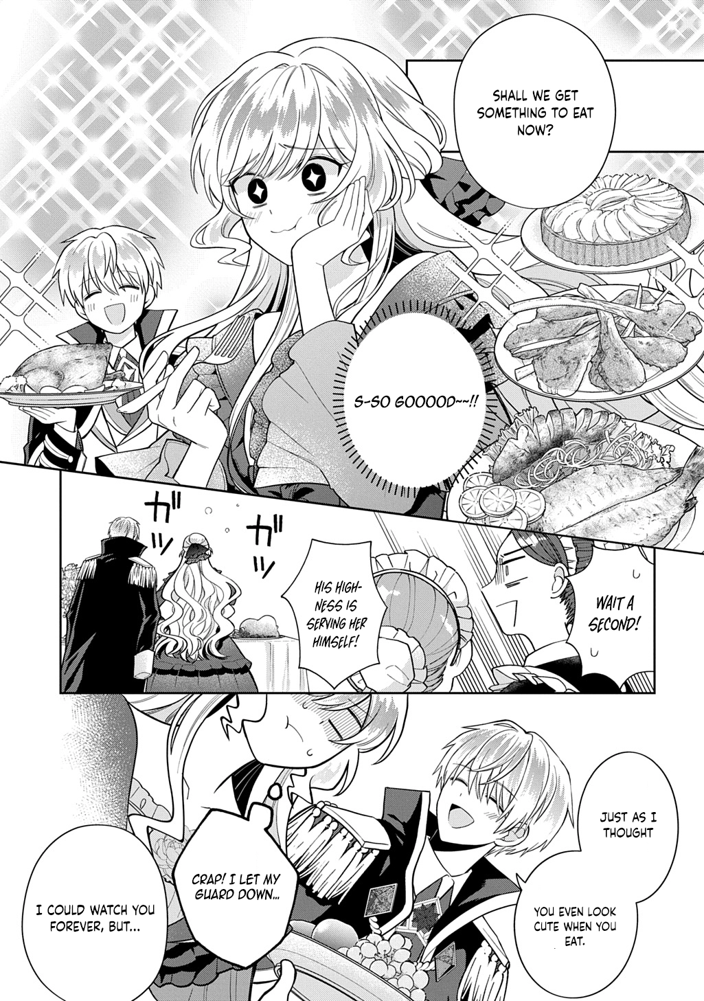 The young lady His Highness fell in love with at first sight is actually your guard knight! Chapter 3 Page 23