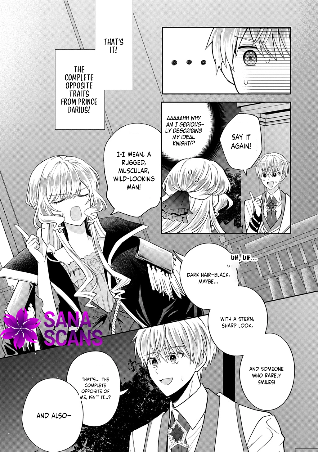 The young lady His Highness fell in love with at first sight is actually your guard knight! Chapter 3 Page 28