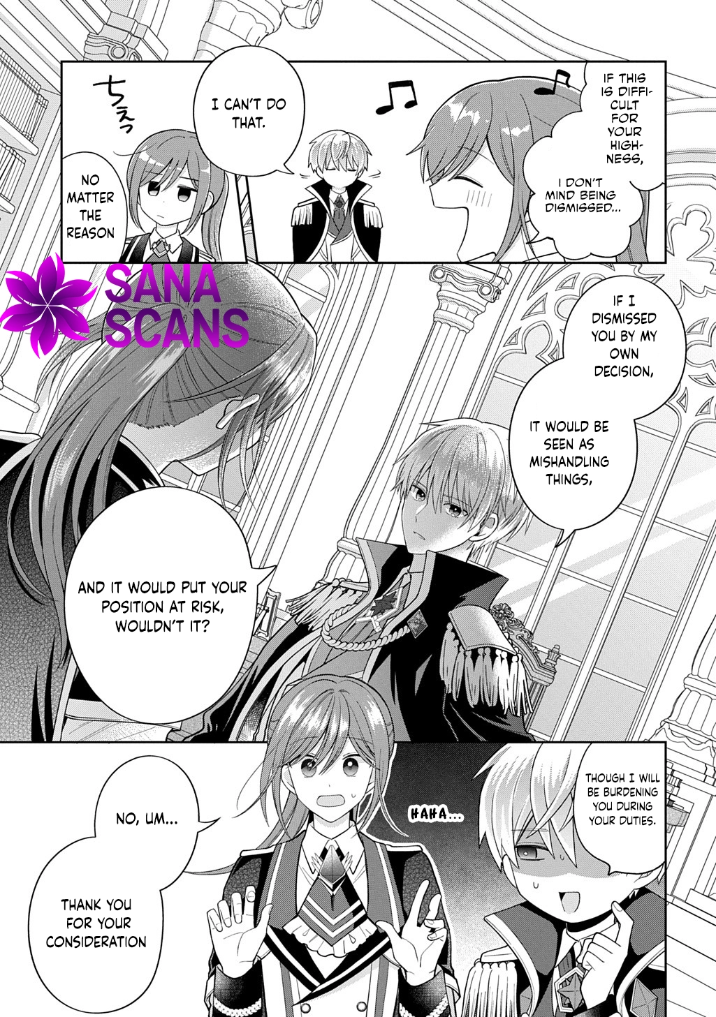 The young lady His Highness fell in love with at first sight is actually your guard knight! Chapter 2 Page 13