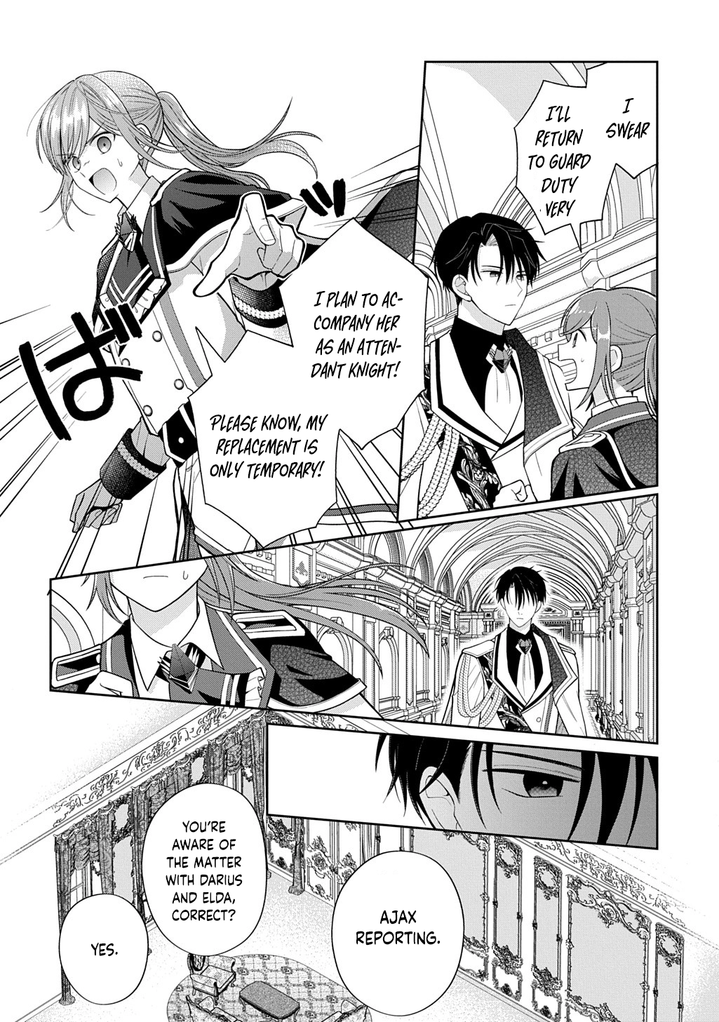 The young lady His Highness fell in love with at first sight is actually your guard knight! Chapter 2 Page 26