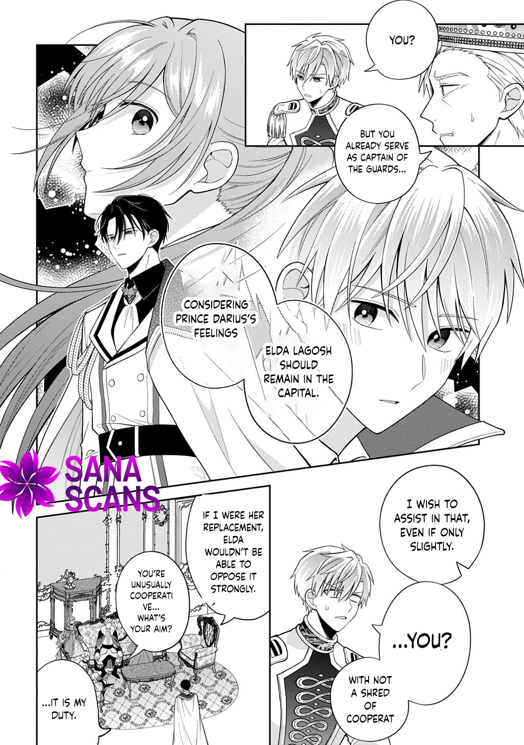 The young lady His Highness fell in love with at first sight is actually your guard knight! Chapter 2 Page 28