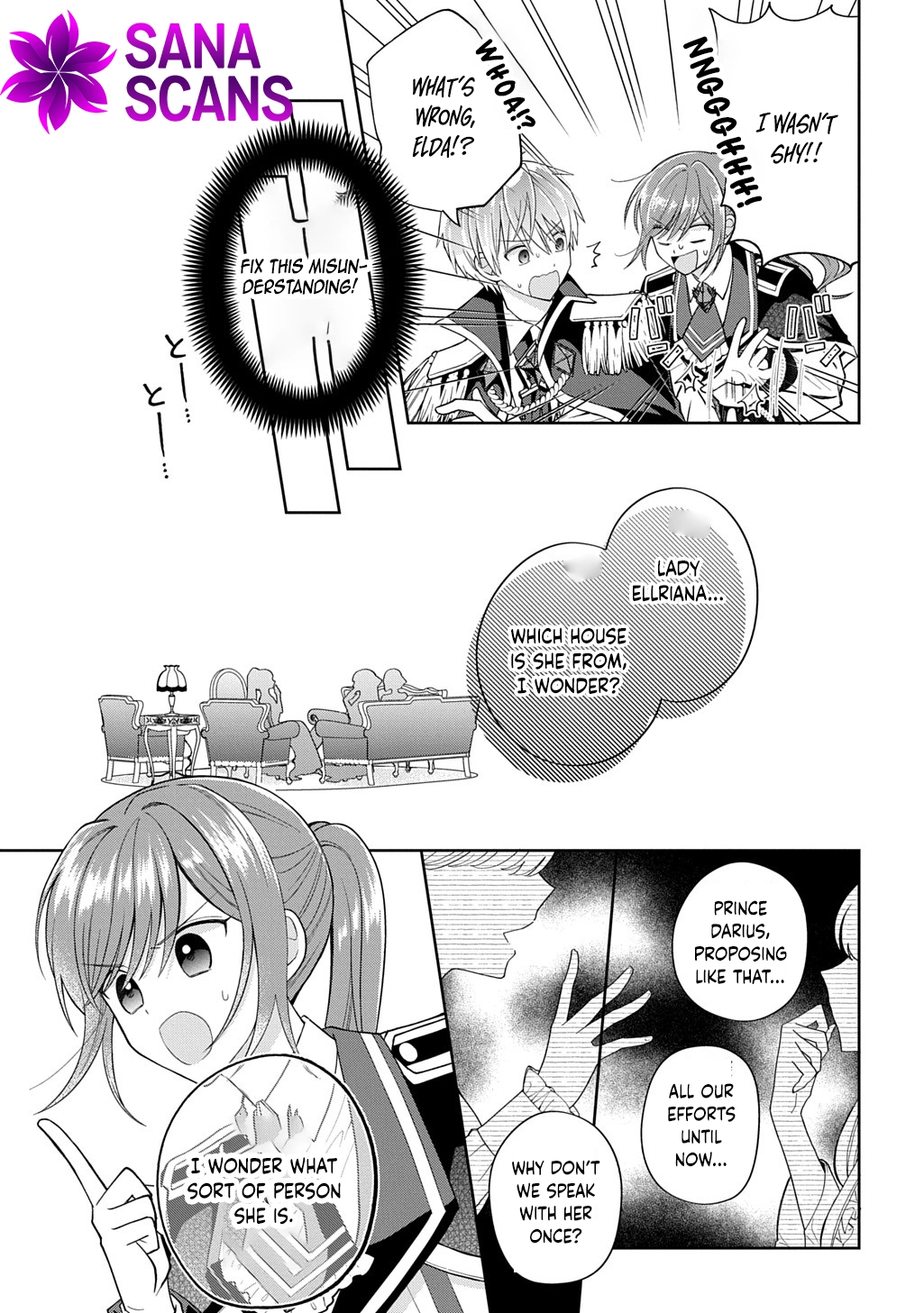 The young lady His Highness fell in love with at first sight is actually your guard knight! Chapter 2 Page 31
