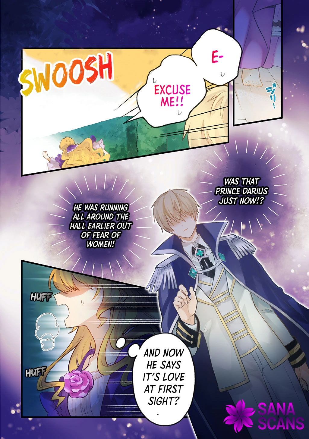 The young lady His Highness fell in love with at first sight is actually your guard knight! Chapter 1 - ch1 Page 2