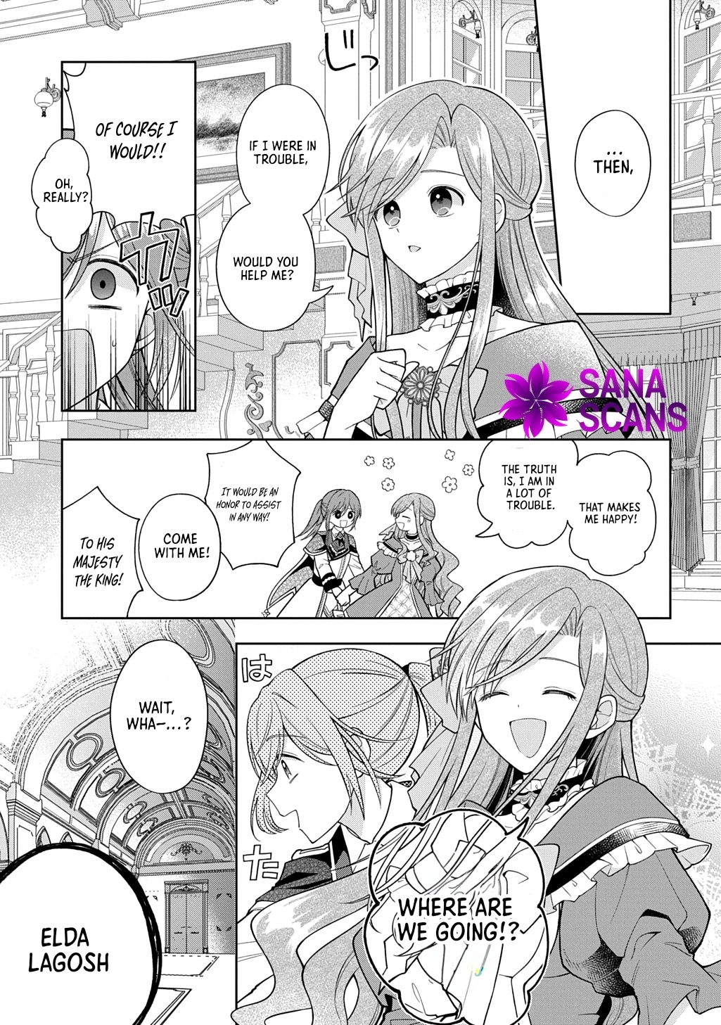 The young lady His Highness fell in love with at first sight is actually your guard knight! Chapter 1 - ch1 Page 13