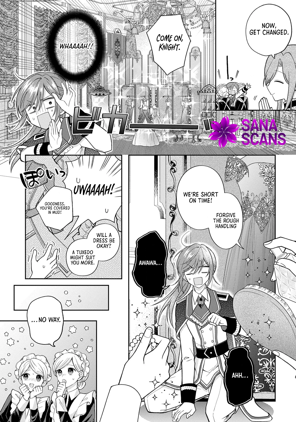The young lady His Highness fell in love with at first sight is actually your guard knight! Chapter 1 - ch1 Page 21
