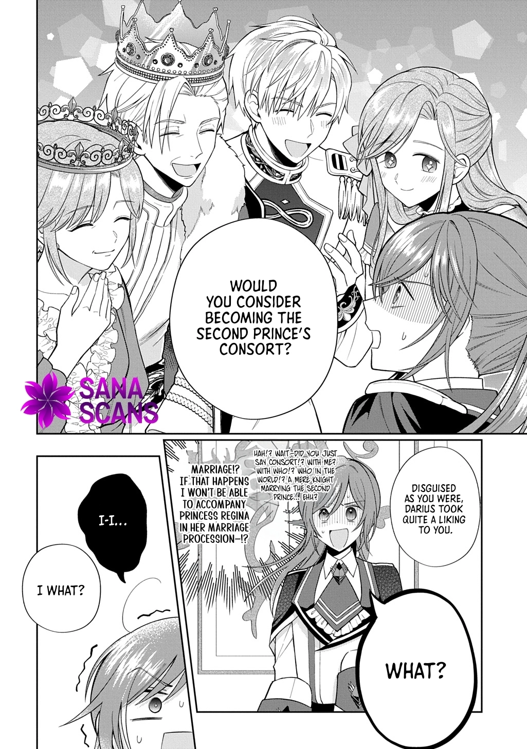 The young lady His Highness fell in love with at first sight is actually your guard knight! Chapter 1 - ch1 Page 44