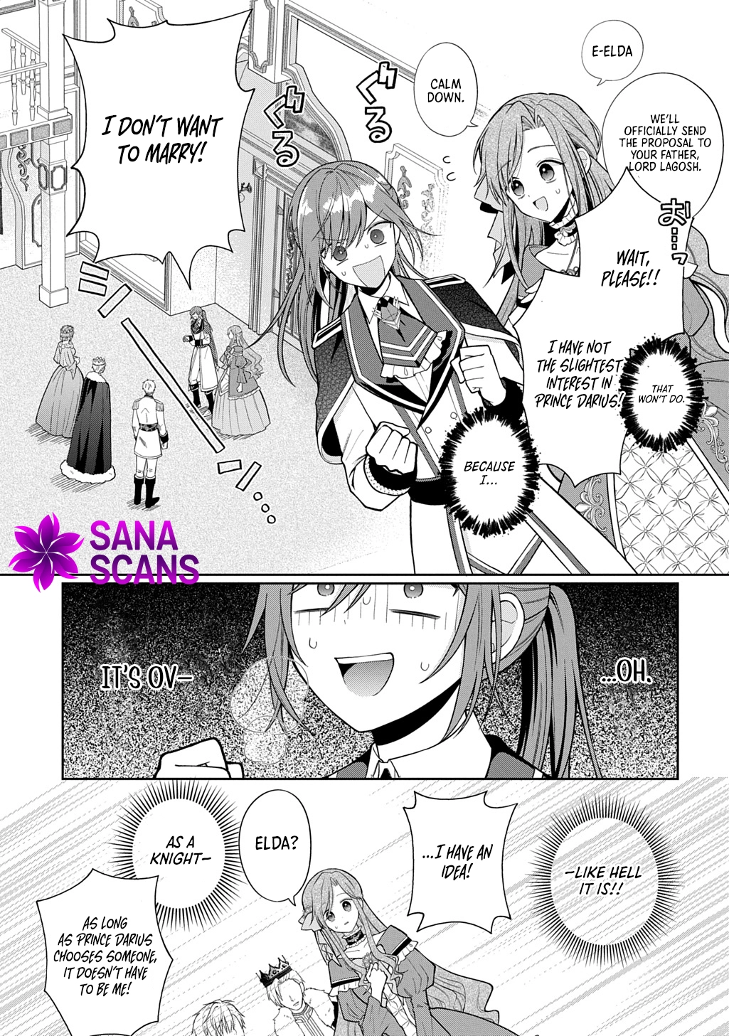 The young lady His Highness fell in love with at first sight is actually your guard knight! Chapter 1 - ch1 Page 47