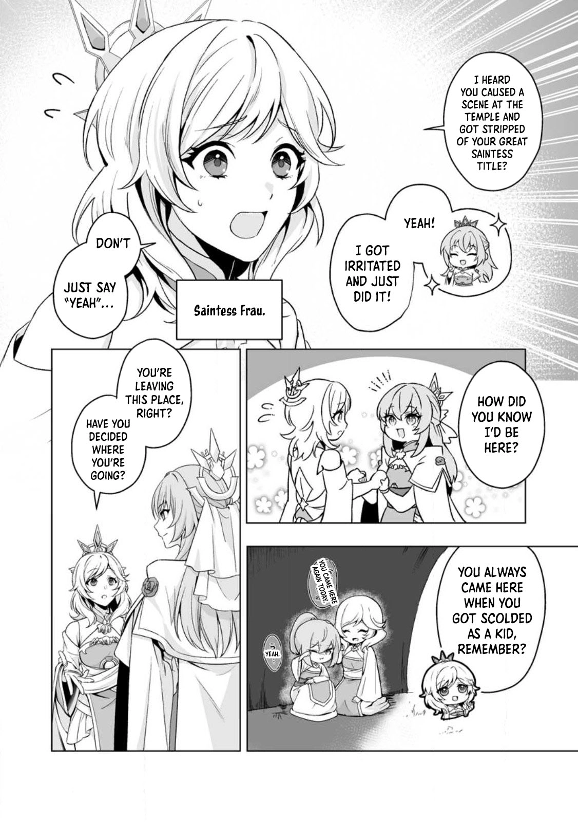 Tired of Being the Ideal Saint, I Leave to Travel as a White Mage. Chapter 1 Page 26