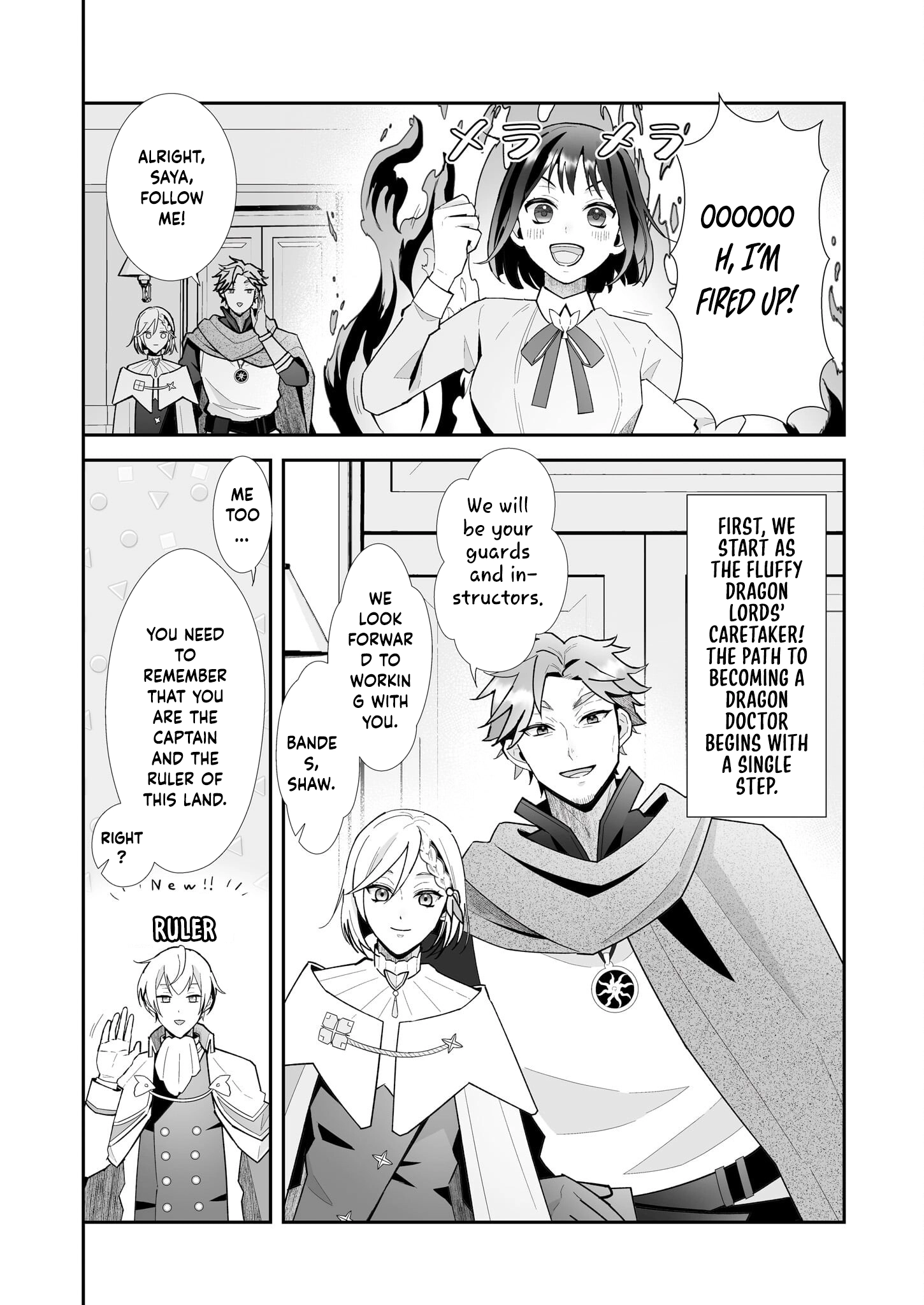 Tired Thirty-Something Caring for Fluffy Dragons in Another World Chapter 4 - . Page 2