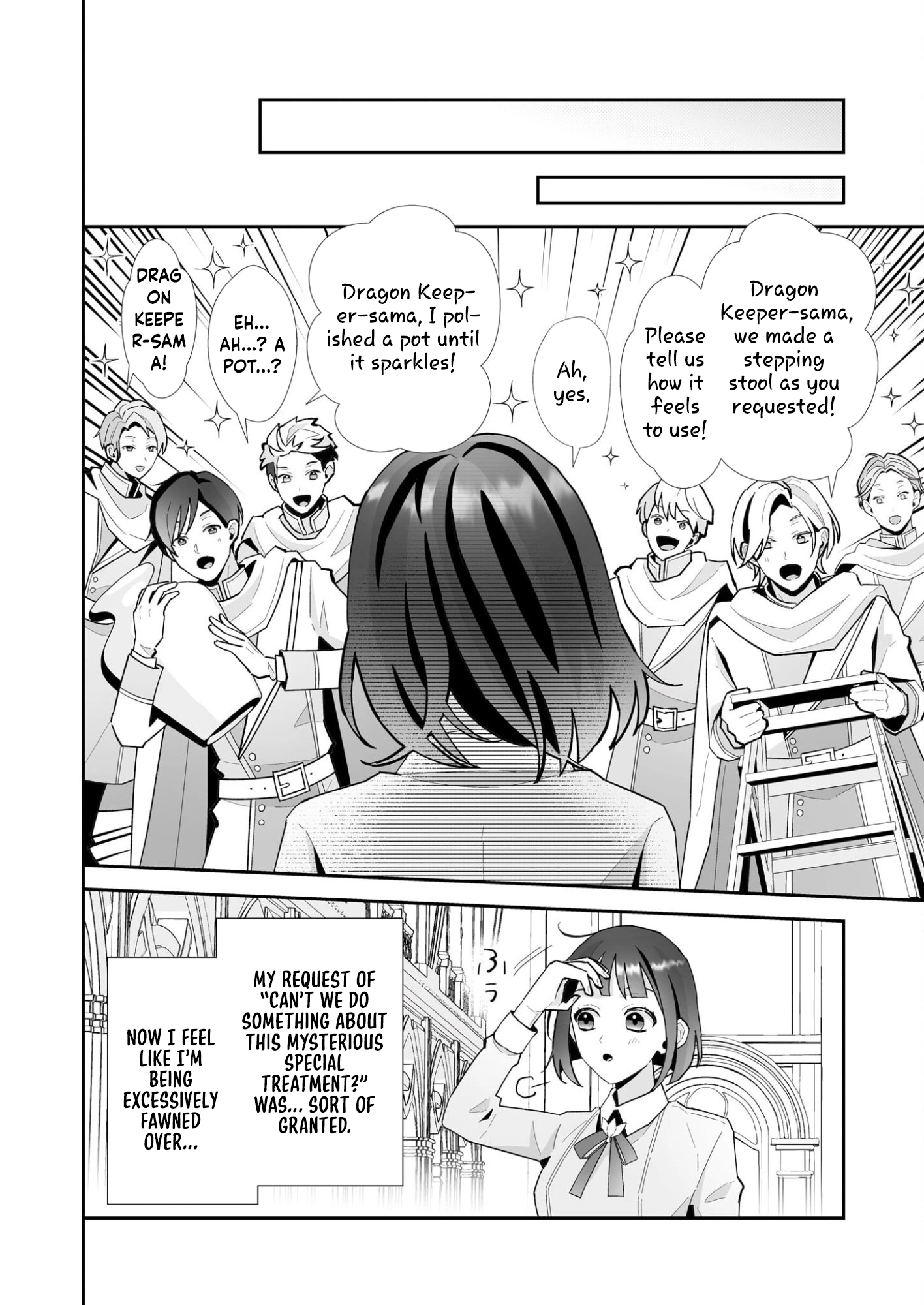 Tired Thirty-Something Caring for Fluffy Dragons in Another World Chapter 9 Page 8