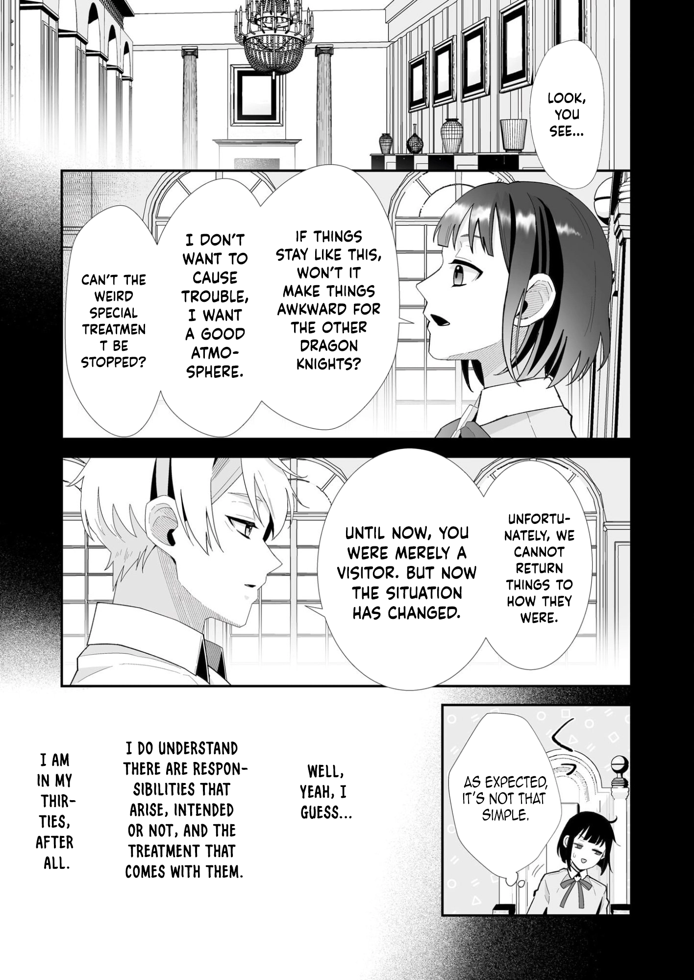 Tired Thirty-Something Caring for Fluffy Dragons in Another World Chapter 9 Page 9