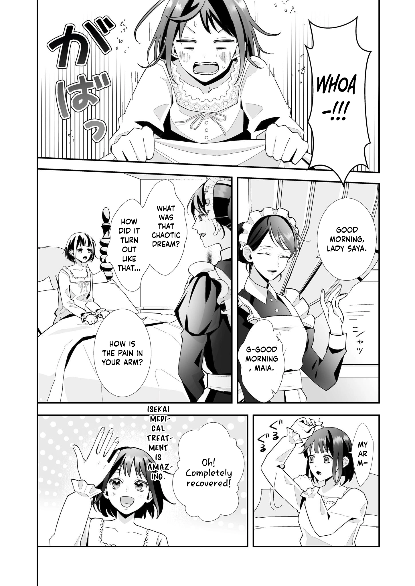 Tired Thirty-Something Caring for Fluffy Dragons in Another World Chapter 3 - . Page 2
