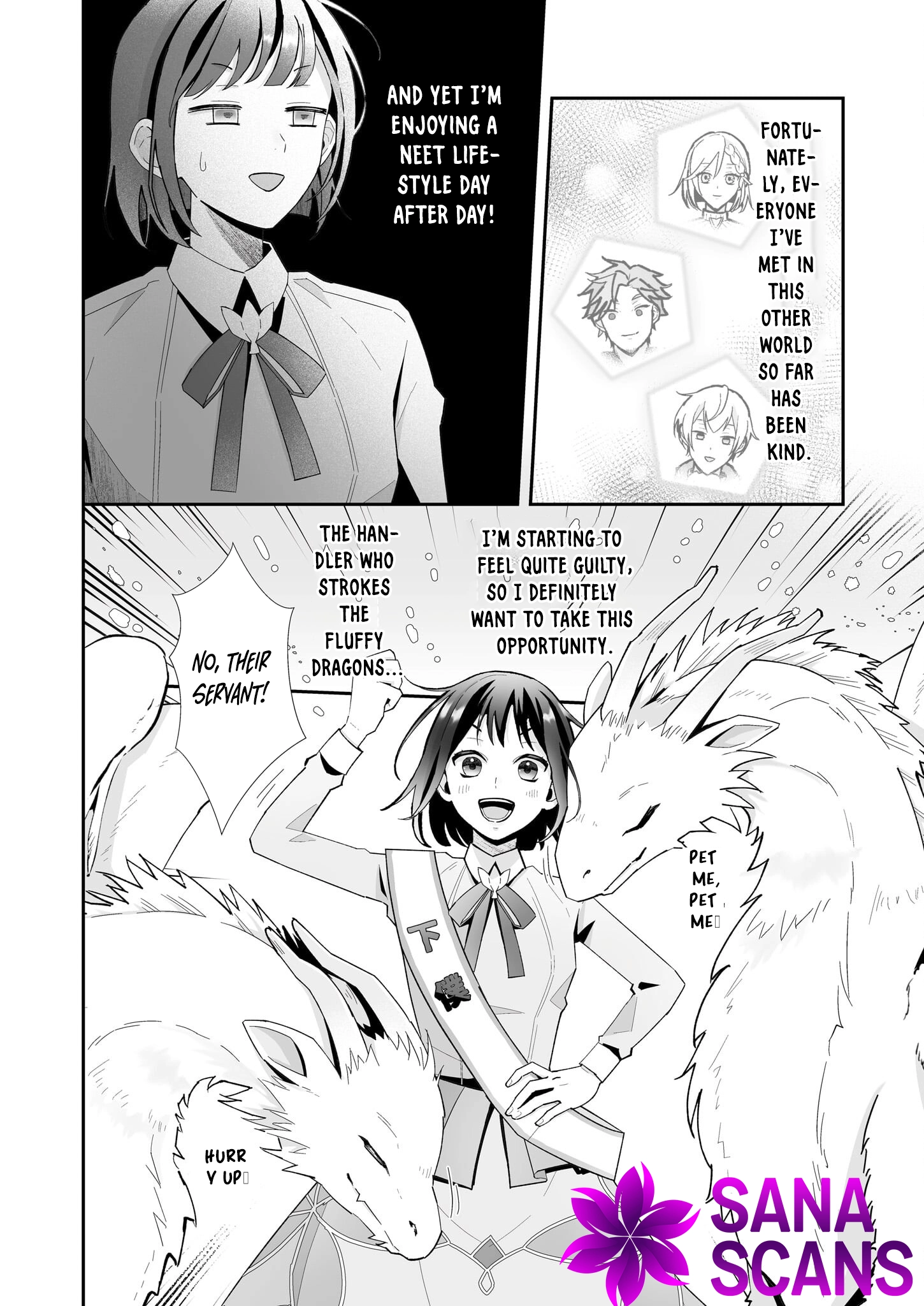 Tired Thirty-Something Caring for Fluffy Dragons in Another World Chapter 3 - . Page 10