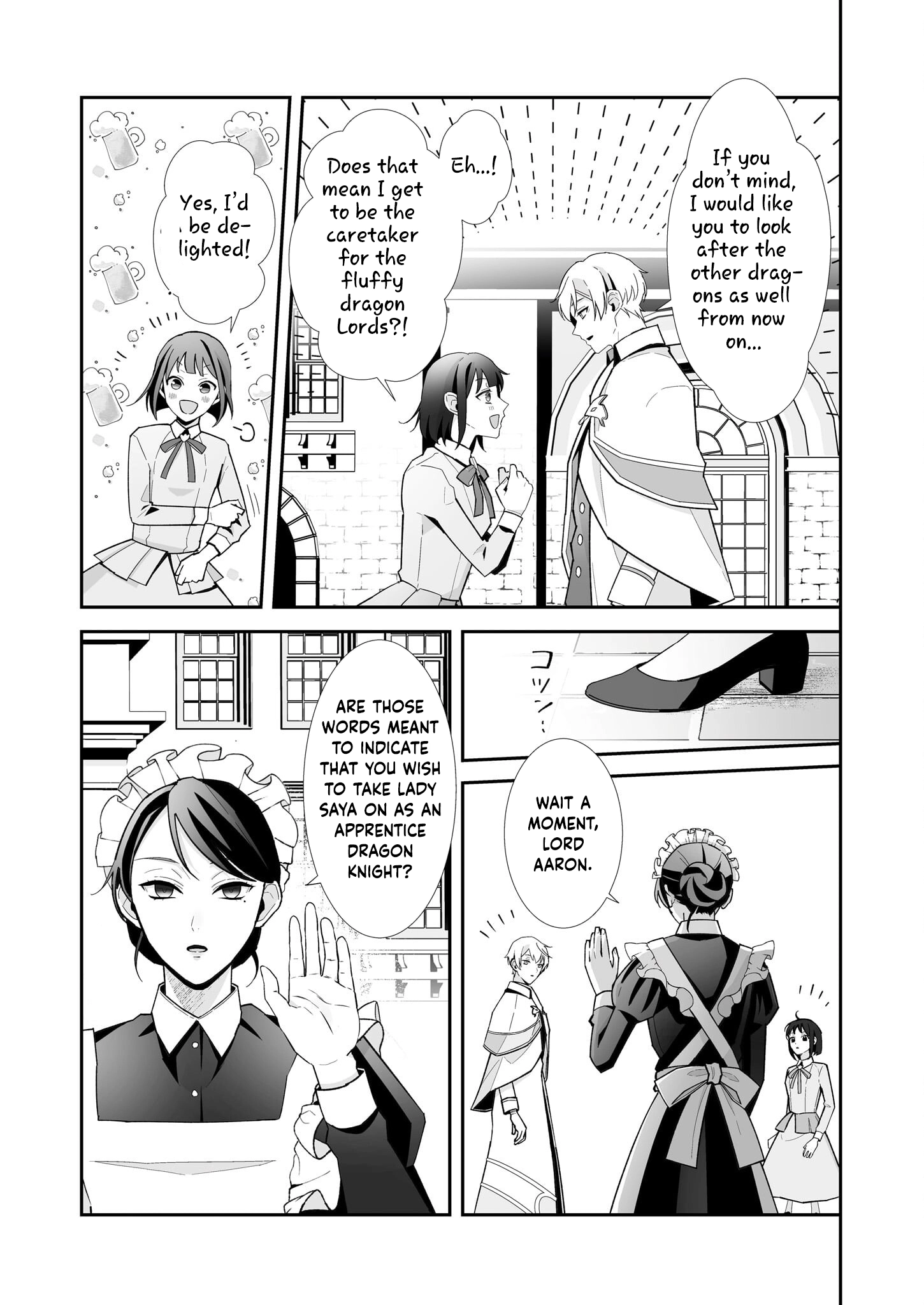 Tired Thirty-Something Caring for Fluffy Dragons in Another World Chapter 3 - . Page 23