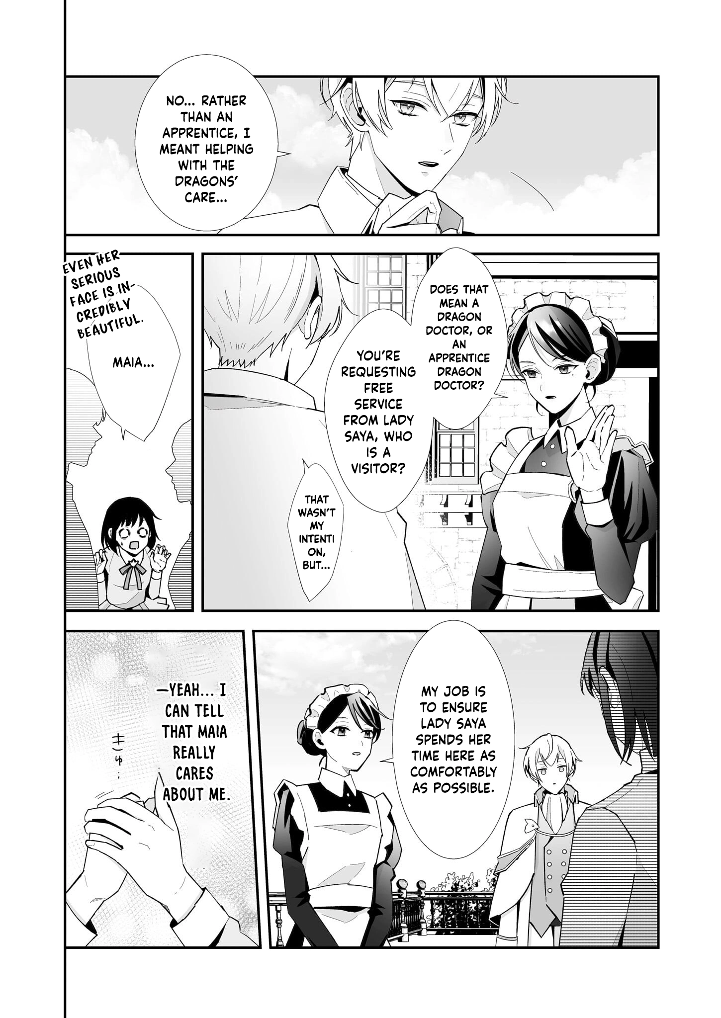 Tired Thirty-Something Caring for Fluffy Dragons in Another World Chapter 3 - . Page 24
