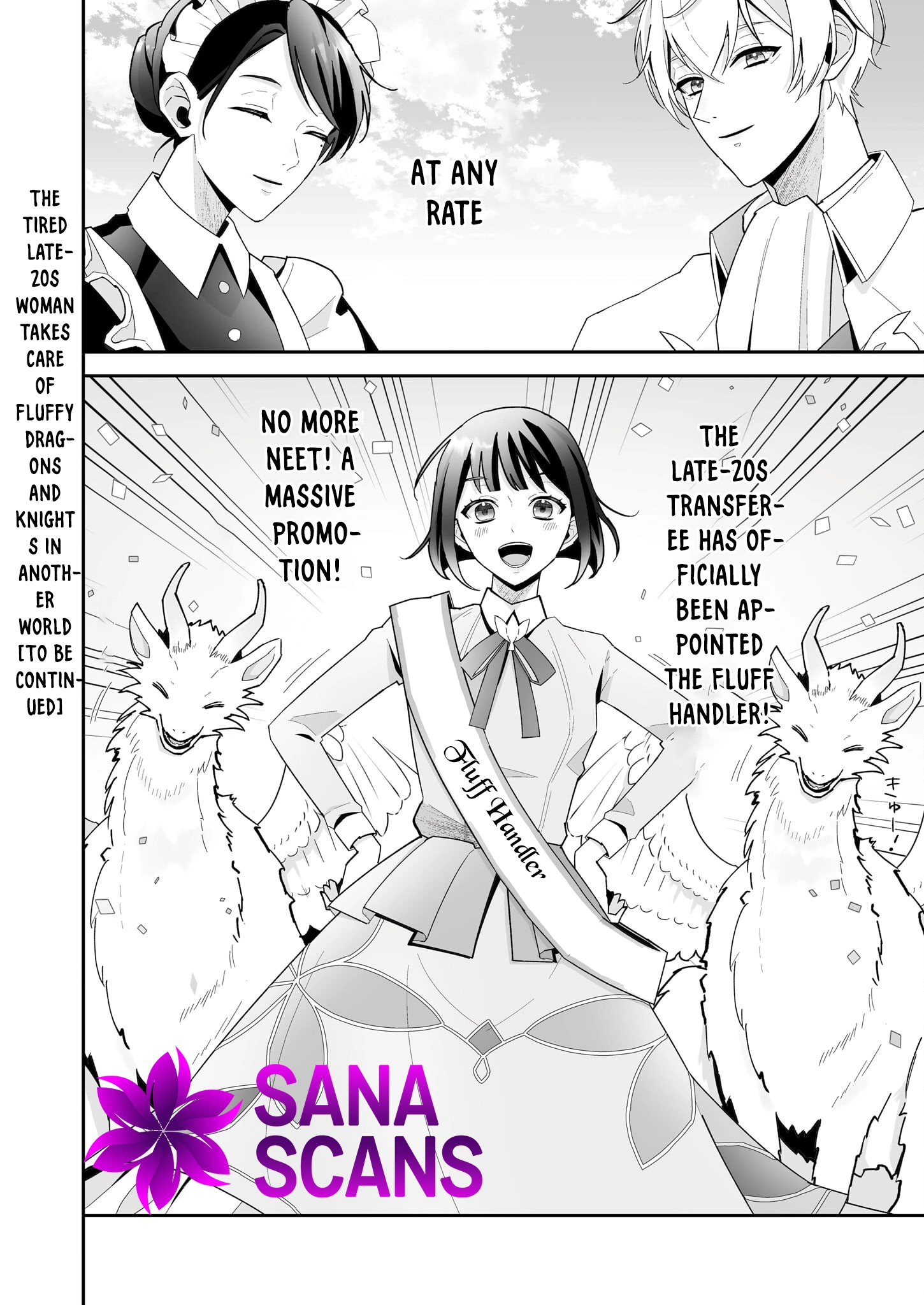 Tired Thirty-Something Caring for Fluffy Dragons in Another World Chapter 3 - . Page 28