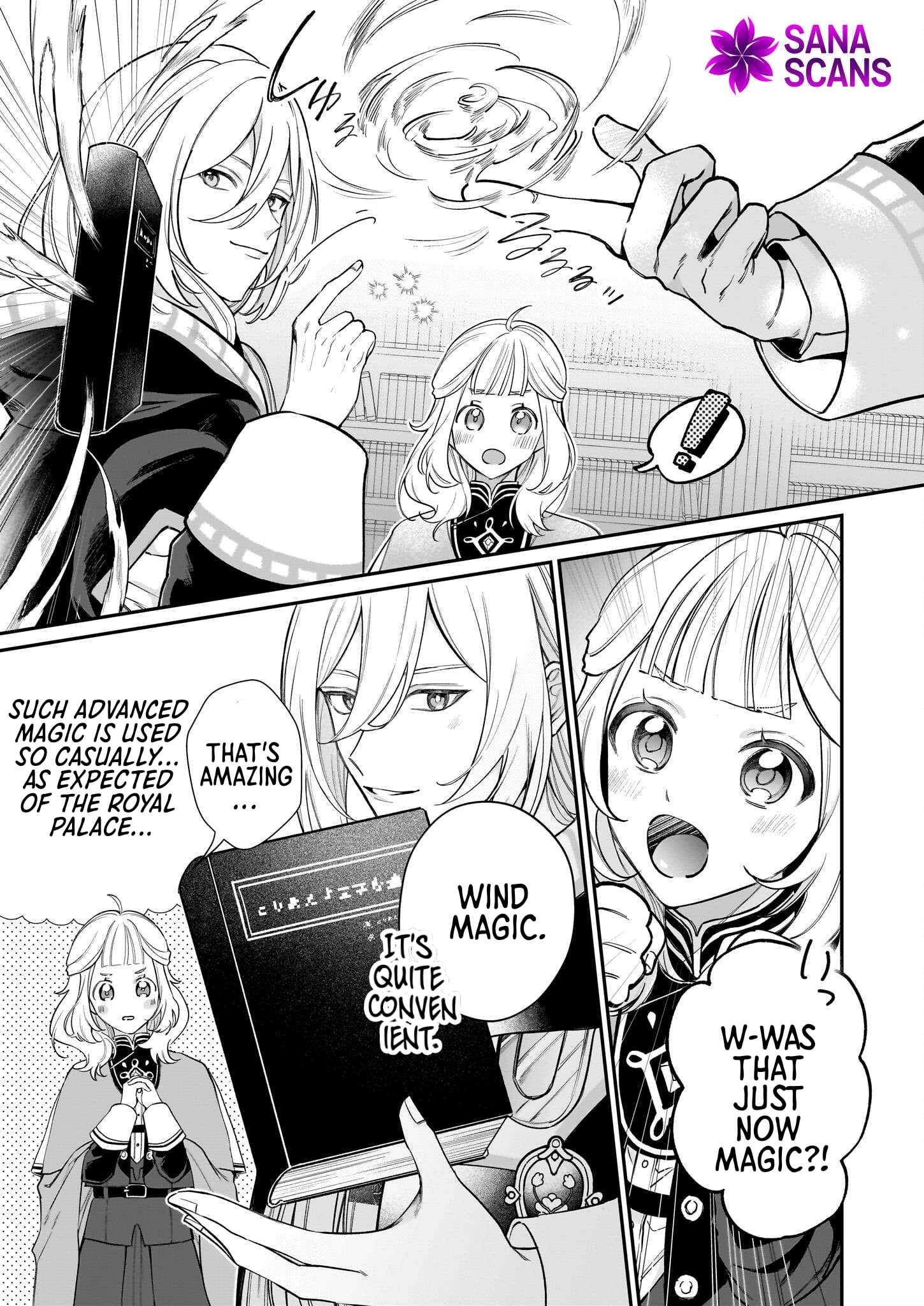 Toshokan no Tensai Shoujo: Honzuki no Shinjin Kanri wa Boudai na Chishiki de Kuni wo Sukuimasu Chapter 2 Page 9