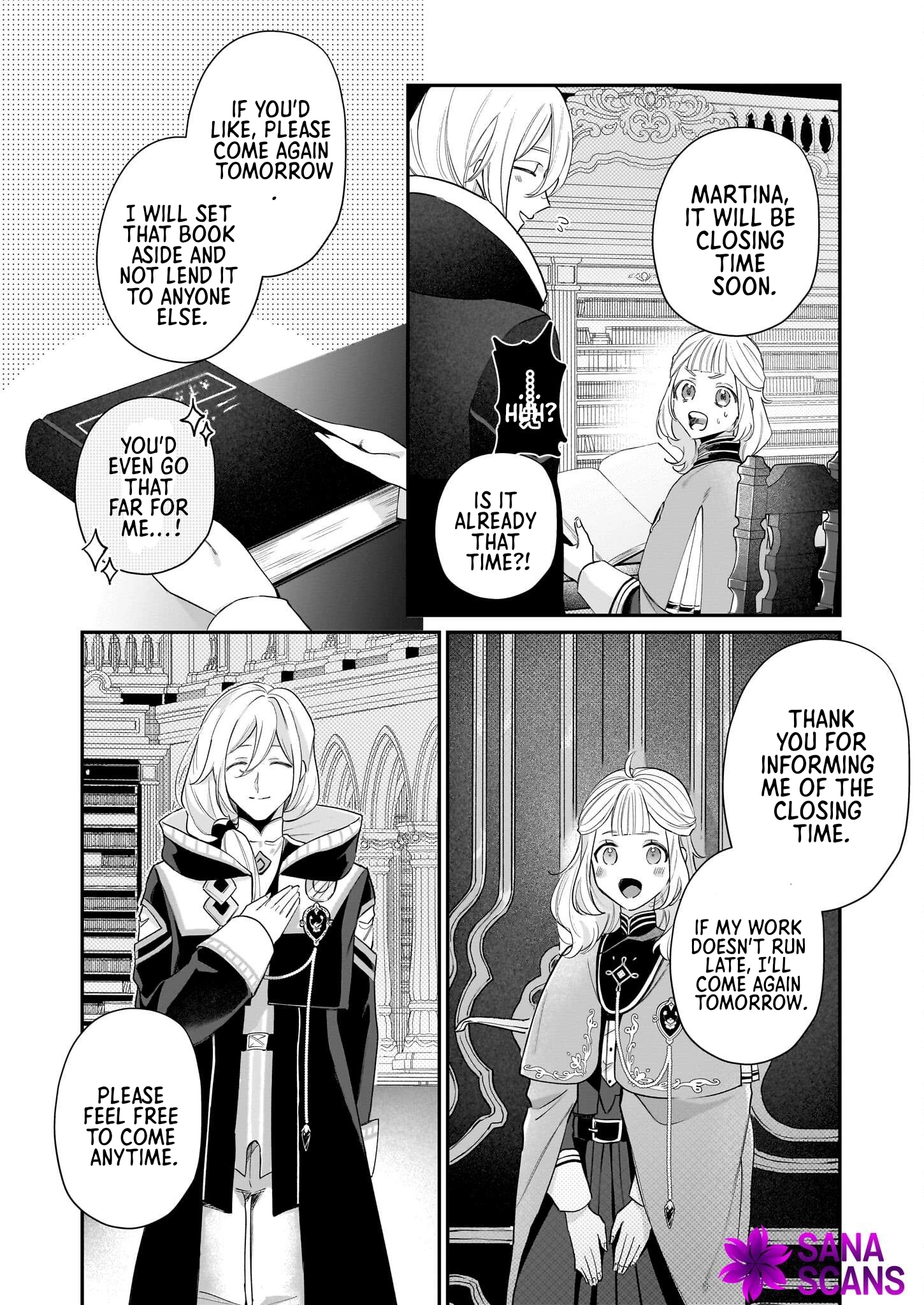 Toshokan no Tensai Shoujo: Honzuki no Shinjin Kanri wa Boudai na Chishiki de Kuni wo Sukuimasu Chapter 2 Page 12