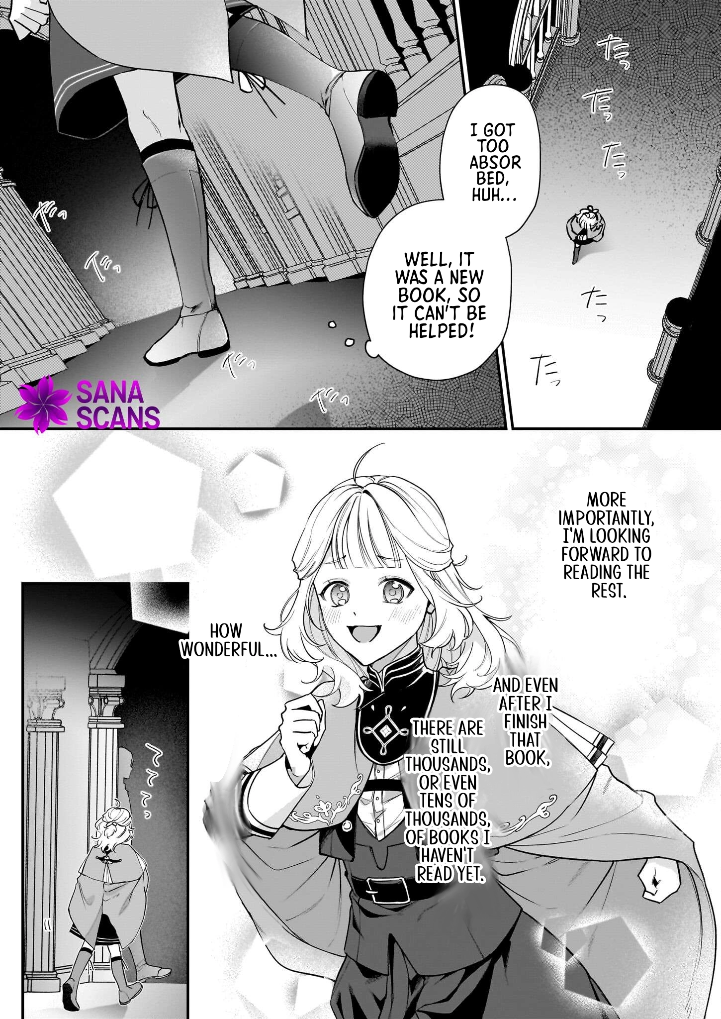 Toshokan no Tensai Shoujo: Honzuki no Shinjin Kanri wa Boudai na Chishiki de Kuni wo Sukuimasu Chapter 2 Page 13