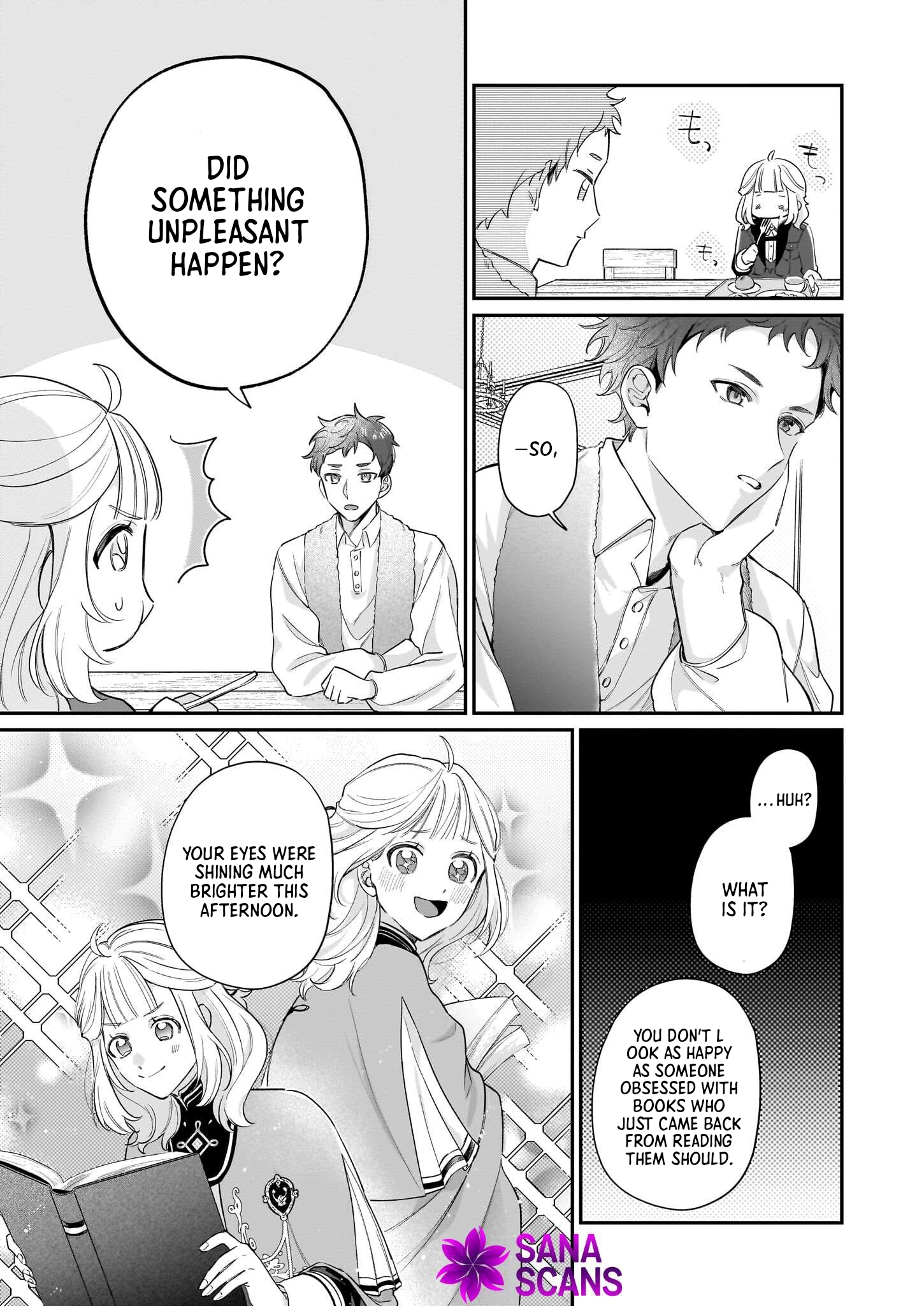 Toshokan no Tensai Shoujo: Honzuki no Shinjin Kanri wa Boudai na Chishiki de Kuni wo Sukuimasu Chapter 2 Page 19