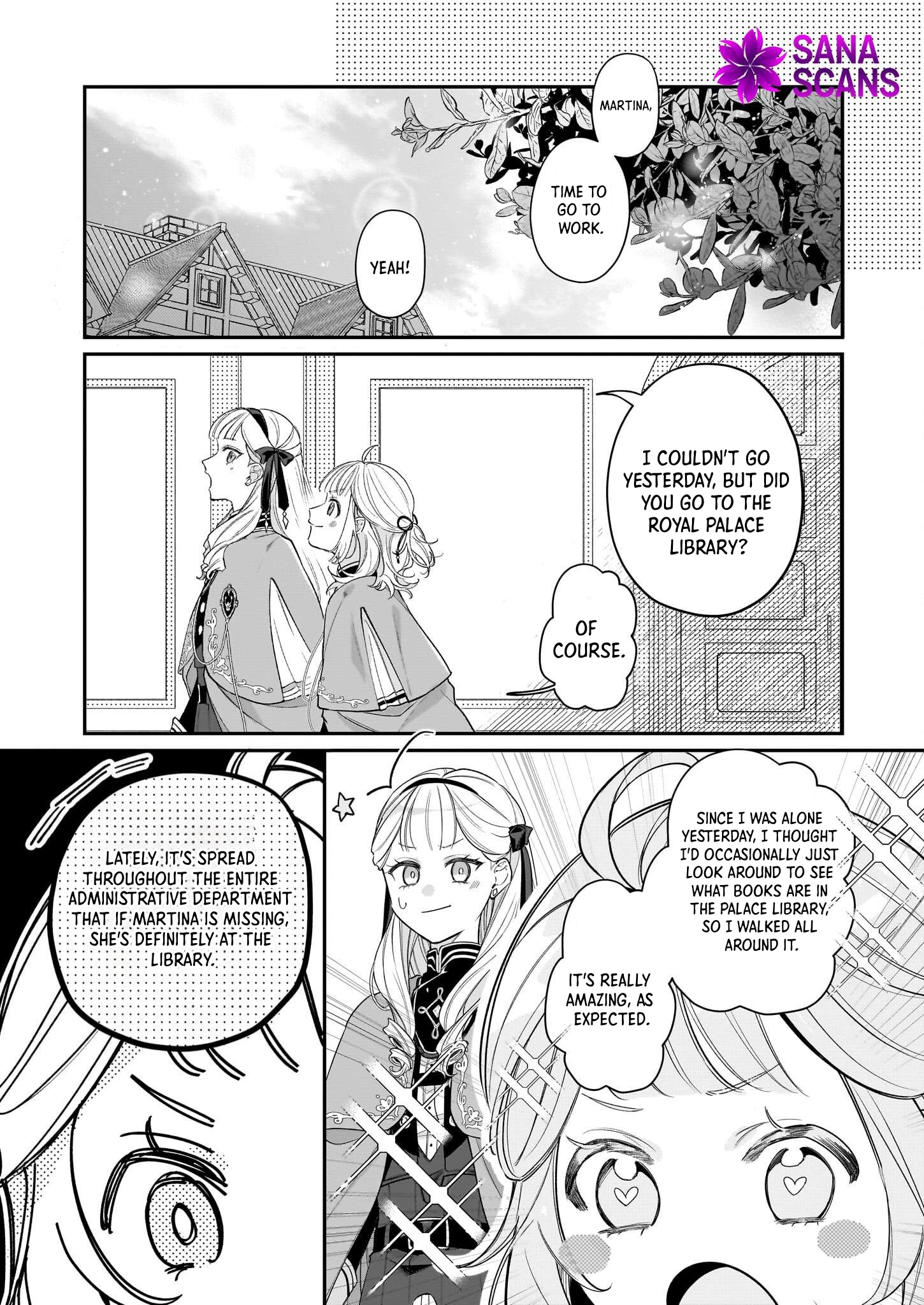 Toshokan no Tensai Shoujo: Honzuki no Shinjin Kanri wa Boudai na Chishiki de Kuni wo Sukuimasu Chapter 2 Page 34