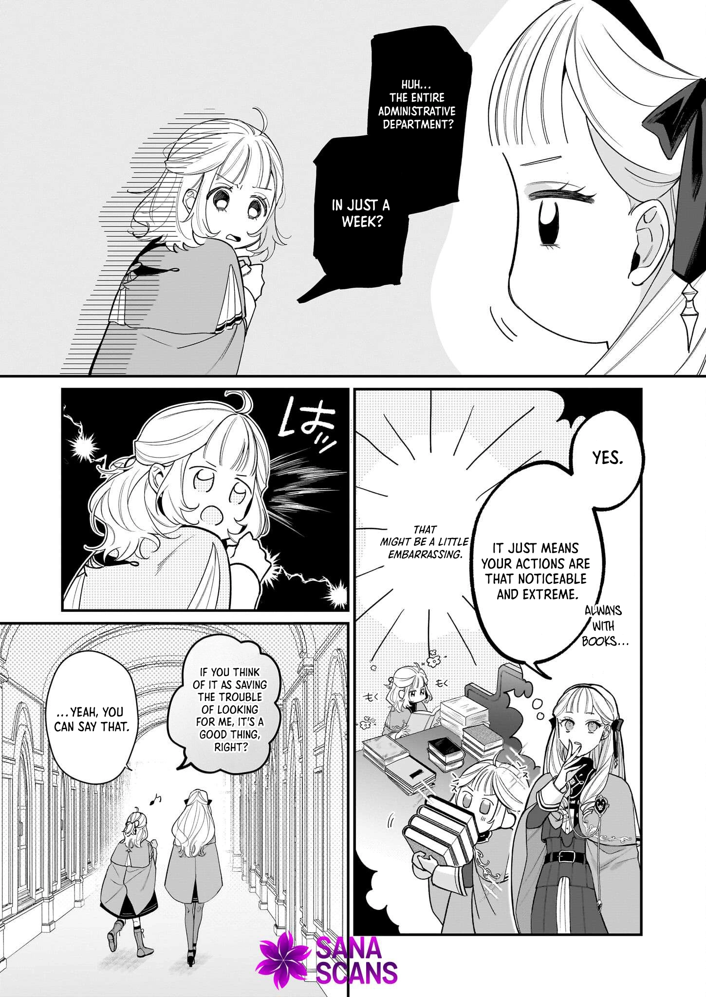 Toshokan no Tensai Shoujo: Honzuki no Shinjin Kanri wa Boudai na Chishiki de Kuni wo Sukuimasu Chapter 2 Page 35