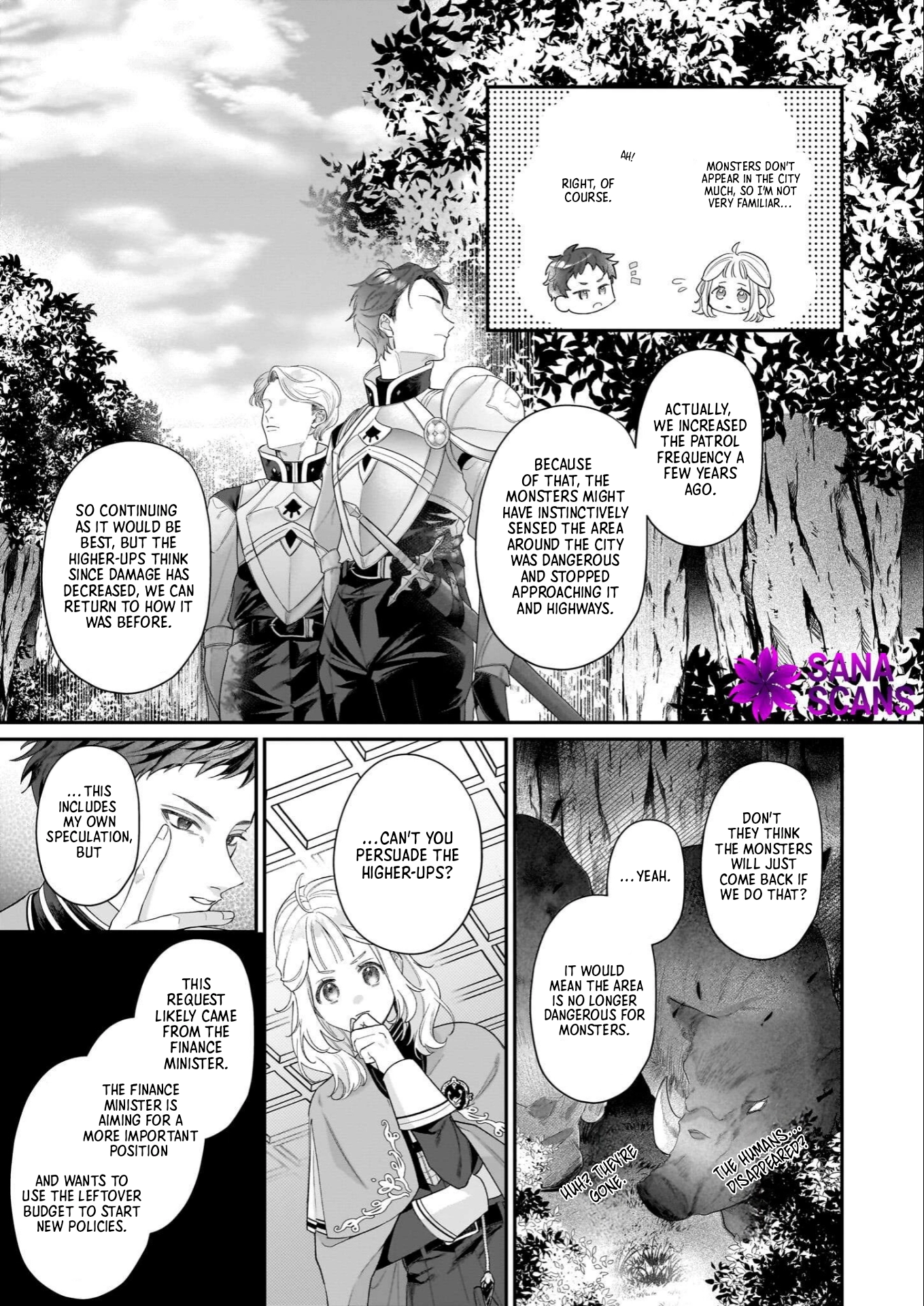Toshokan no Tensai Shoujo: Honzuki no Shinjin Kanri wa Boudai na Chishiki de Kuni wo Sukuimasu Chapter 2 Page 38