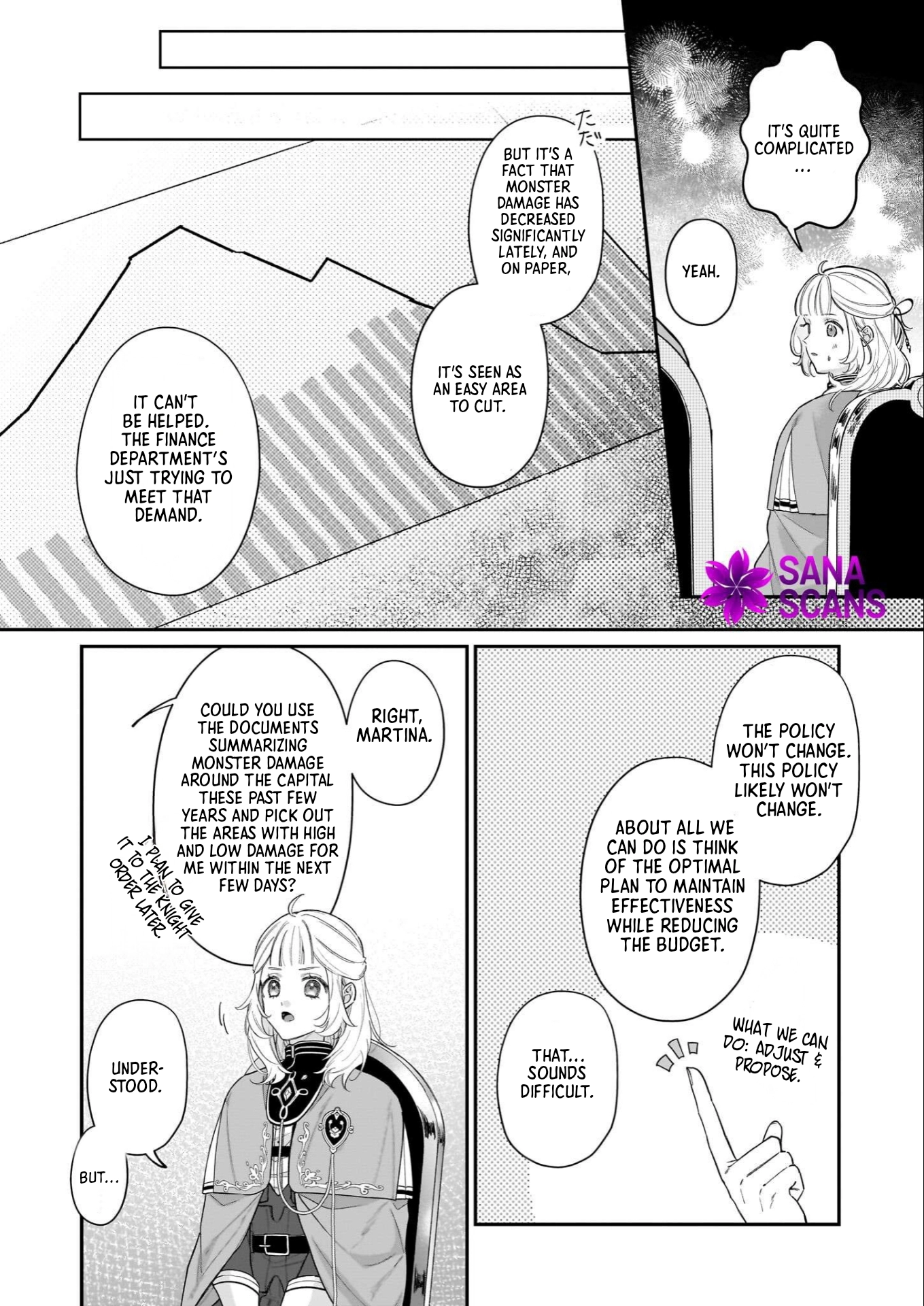 Toshokan no Tensai Shoujo: Honzuki no Shinjin Kanri wa Boudai na Chishiki de Kuni wo Sukuimasu Chapter 2 Page 39