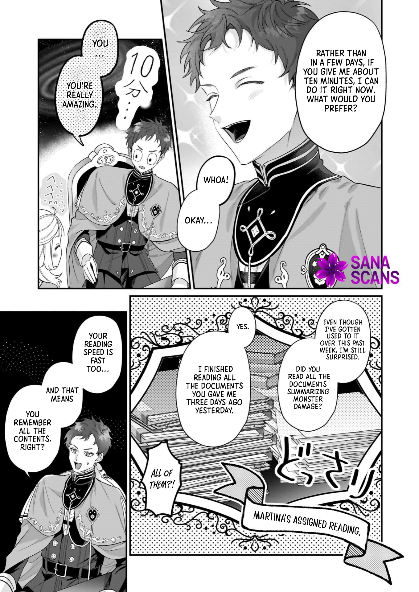 Toshokan no Tensai Shoujo: Honzuki no Shinjin Kanri wa Boudai na Chishiki de Kuni wo Sukuimasu Chapter 2 Page 40