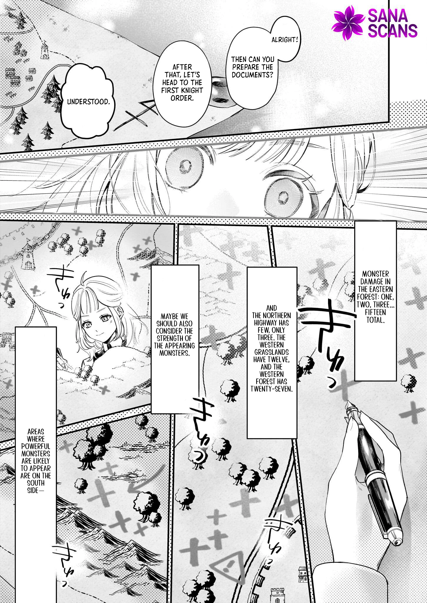 Toshokan no Tensai Shoujo: Honzuki no Shinjin Kanri wa Boudai na Chishiki de Kuni wo Sukuimasu Chapter 2 Page 42