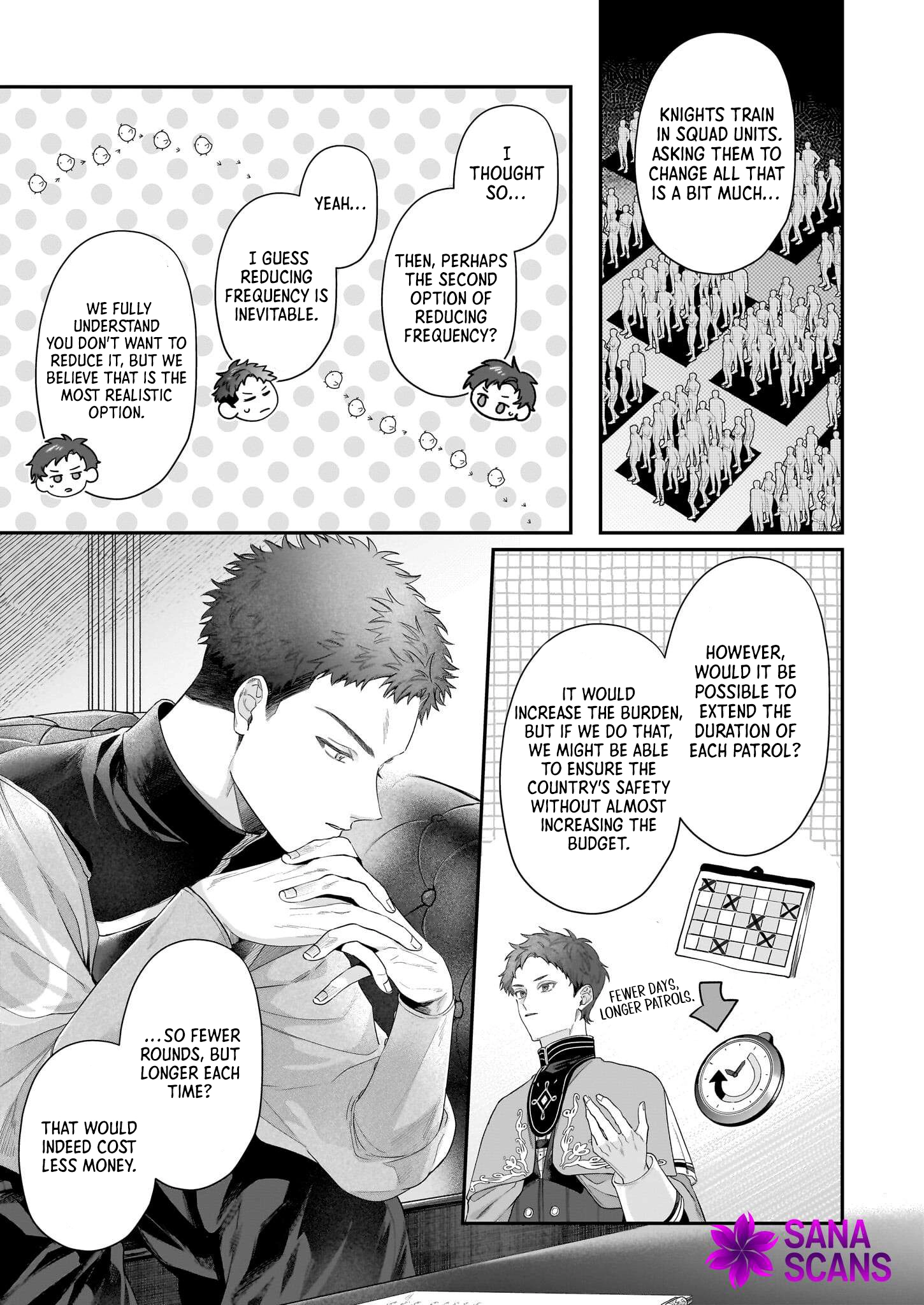 Toshokan no Tensai Shoujo: Honzuki no Shinjin Kanri wa Boudai na Chishiki de Kuni wo Sukuimasu Chapter 2 Page 46