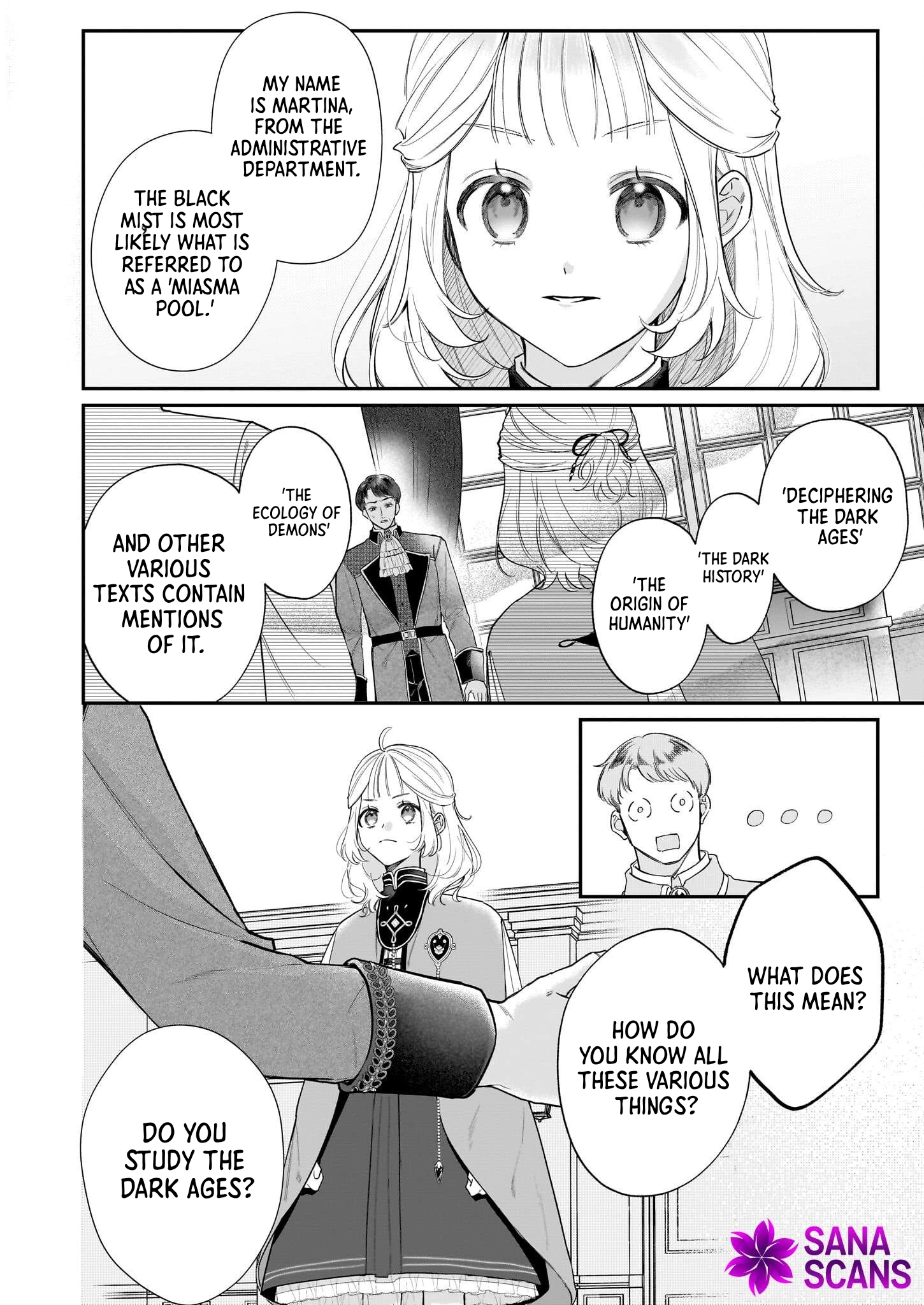 Toshokan no Tensai Shoujo: Honzuki no Shinjin Kanri wa Boudai na Chishiki de Kuni wo Sukuimasu Chapter 4 - ، Page 2