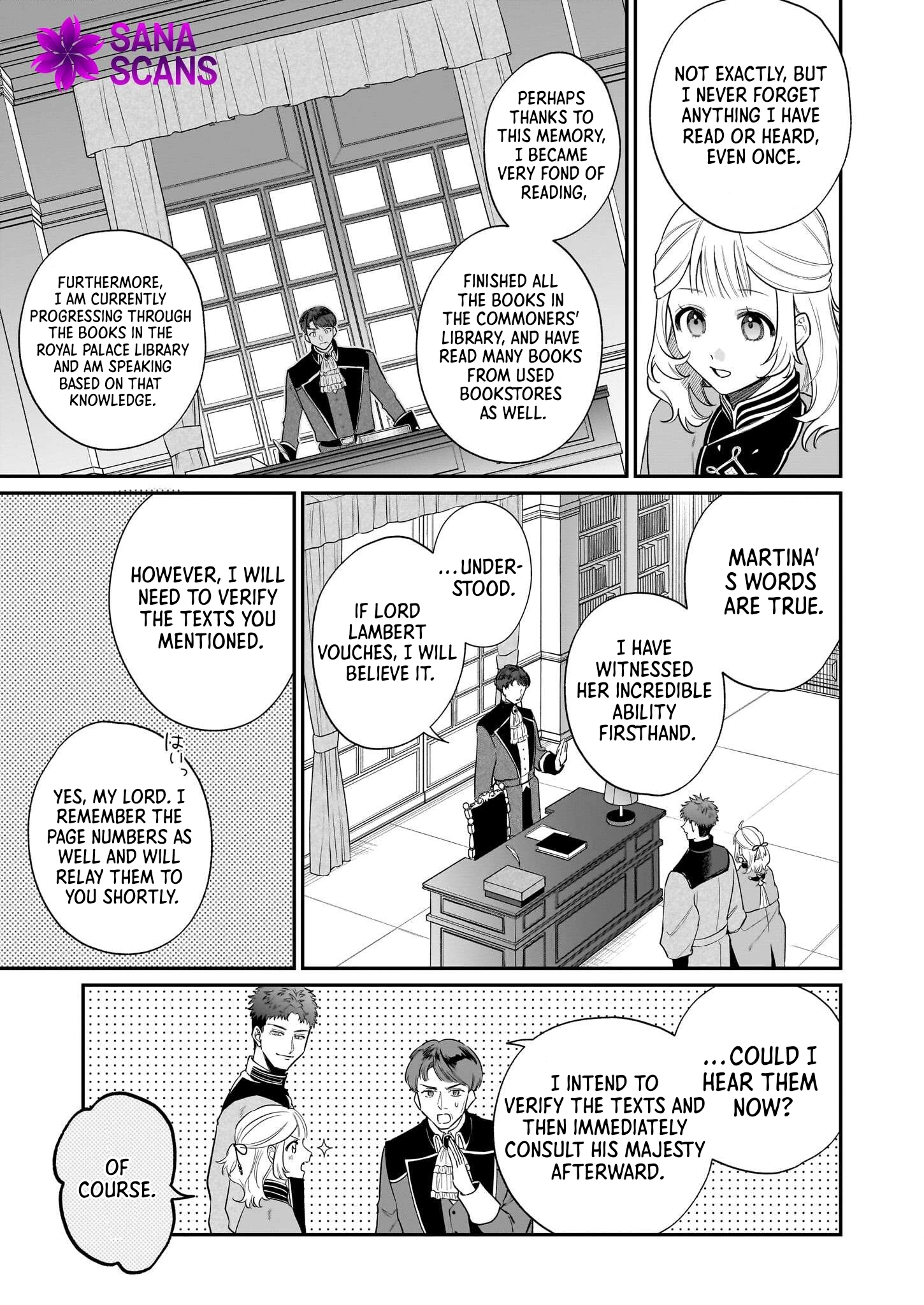 Toshokan no Tensai Shoujo: Honzuki no Shinjin Kanri wa Boudai na Chishiki de Kuni wo Sukuimasu Chapter 4 - ، Page 3