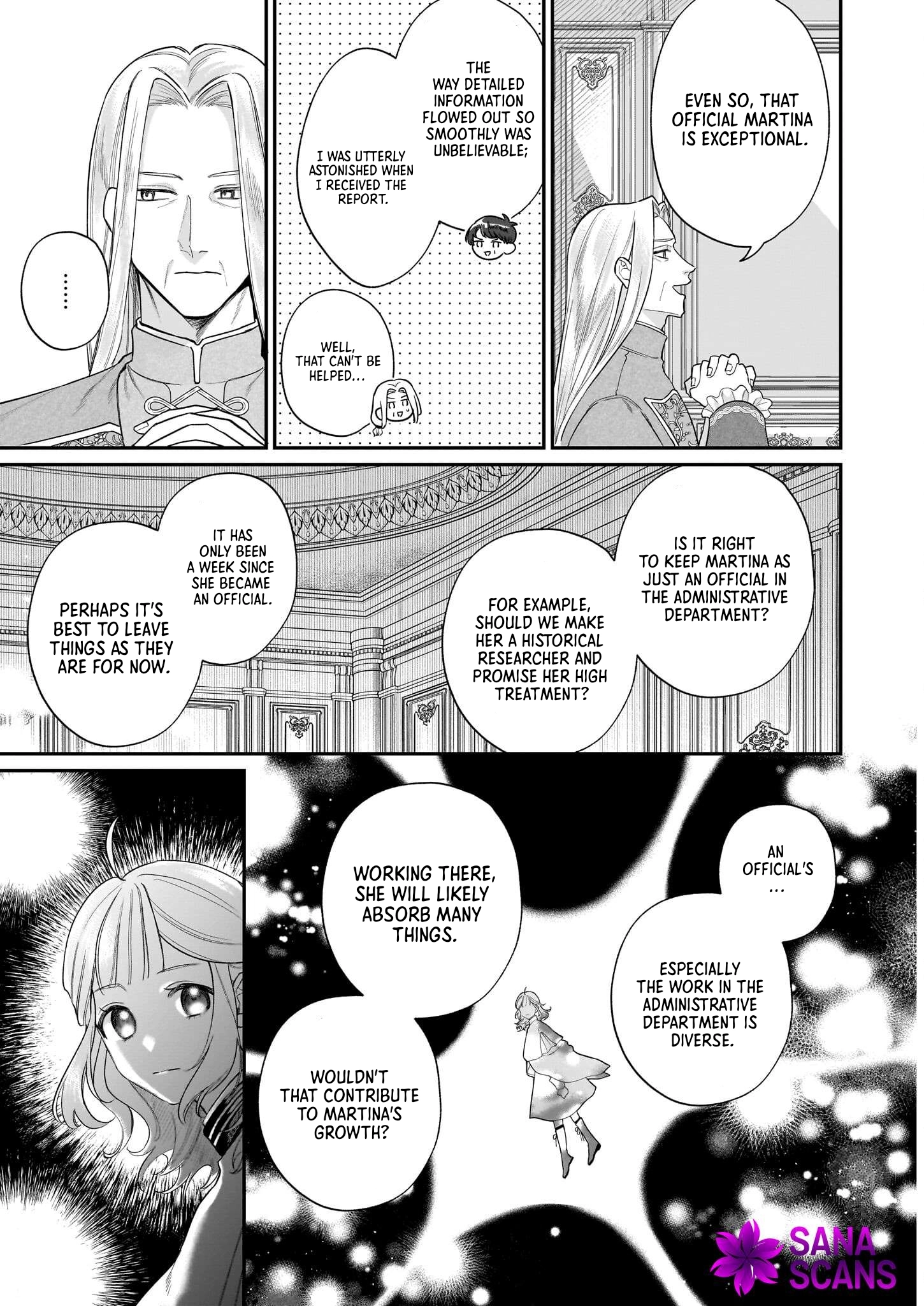 Toshokan no Tensai Shoujo: Honzuki no Shinjin Kanri wa Boudai na Chishiki de Kuni wo Sukuimasu Chapter 4 - ، Page 15