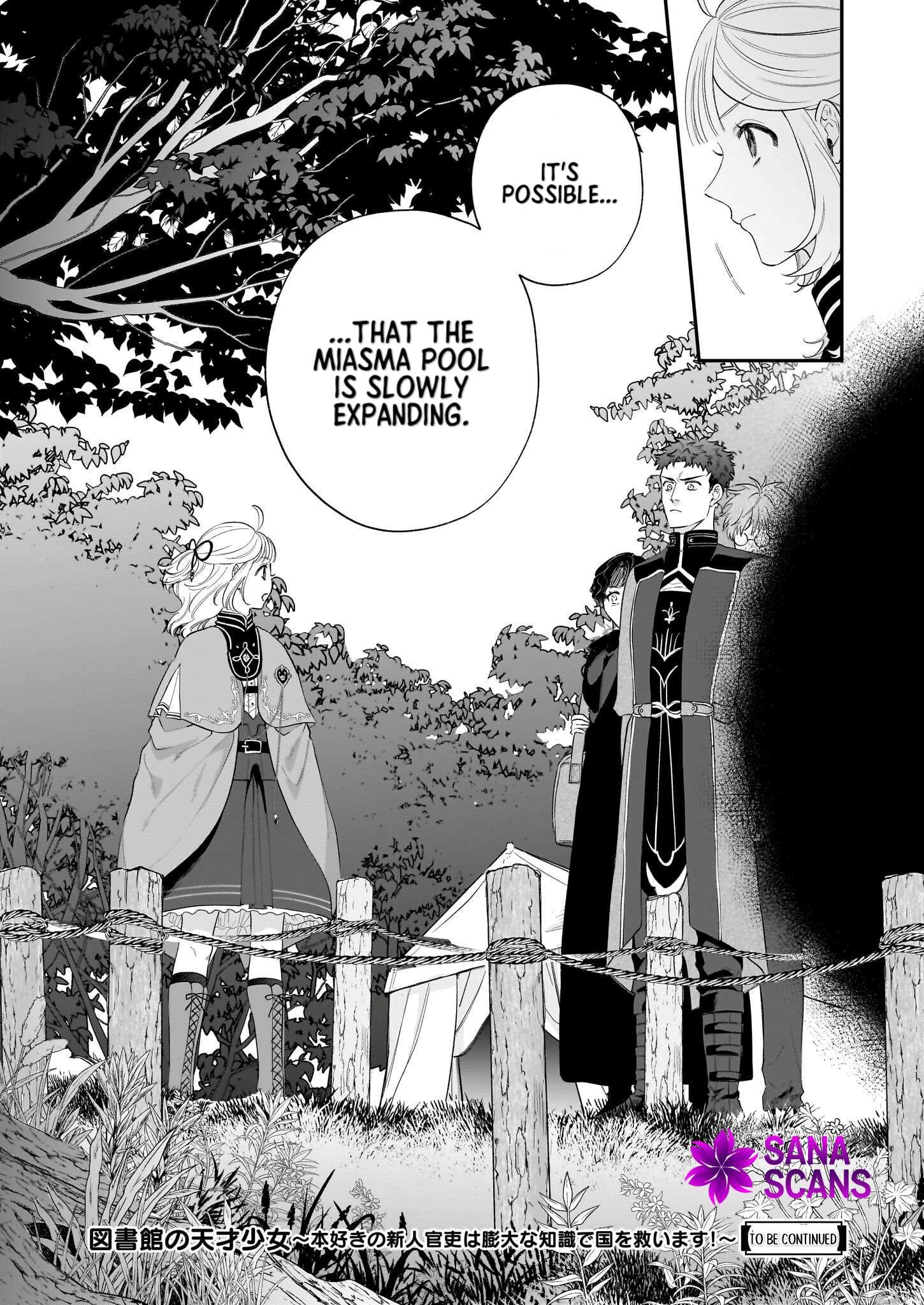 Toshokan no Tensai Shoujo: Honzuki no Shinjin Kanri wa Boudai na Chishiki de Kuni wo Sukuimasu Chapter 6 Page 27