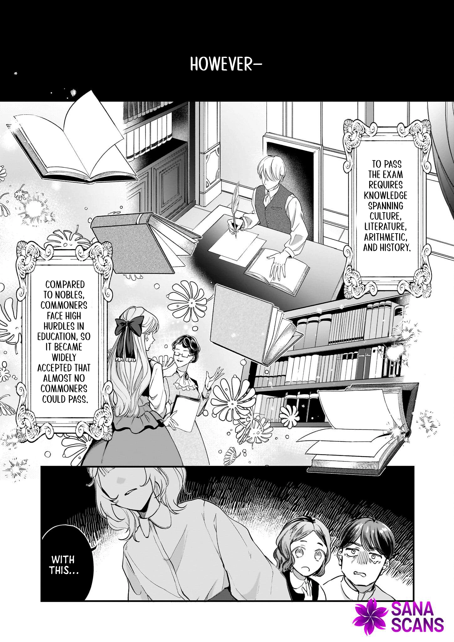 Toshokan no Tensai Shoujo: Honzuki no Shinjin Kanri wa Boudai na Chishiki de Kuni wo Sukuimasu Chapter 1 Page 8