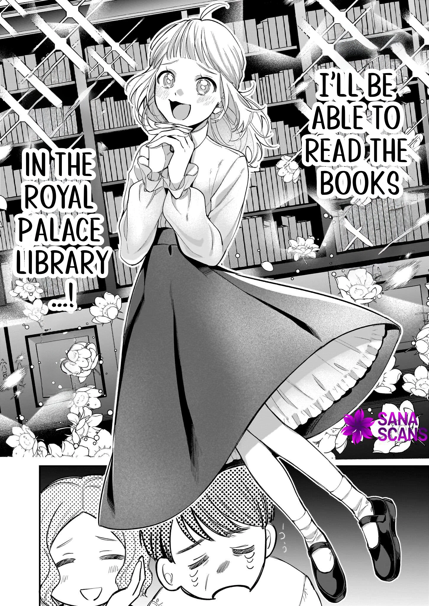 Toshokan no Tensai Shoujo: Honzuki no Shinjin Kanri wa Boudai na Chishiki de Kuni wo Sukuimasu Chapter 1 Page 9
