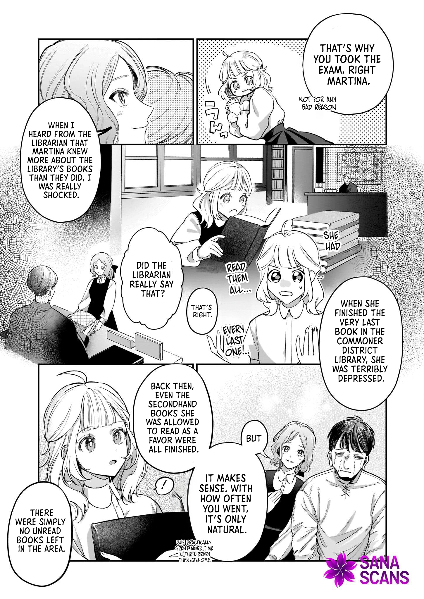 Toshokan no Tensai Shoujo: Honzuki no Shinjin Kanri wa Boudai na Chishiki de Kuni wo Sukuimasu Chapter 1 Page 10