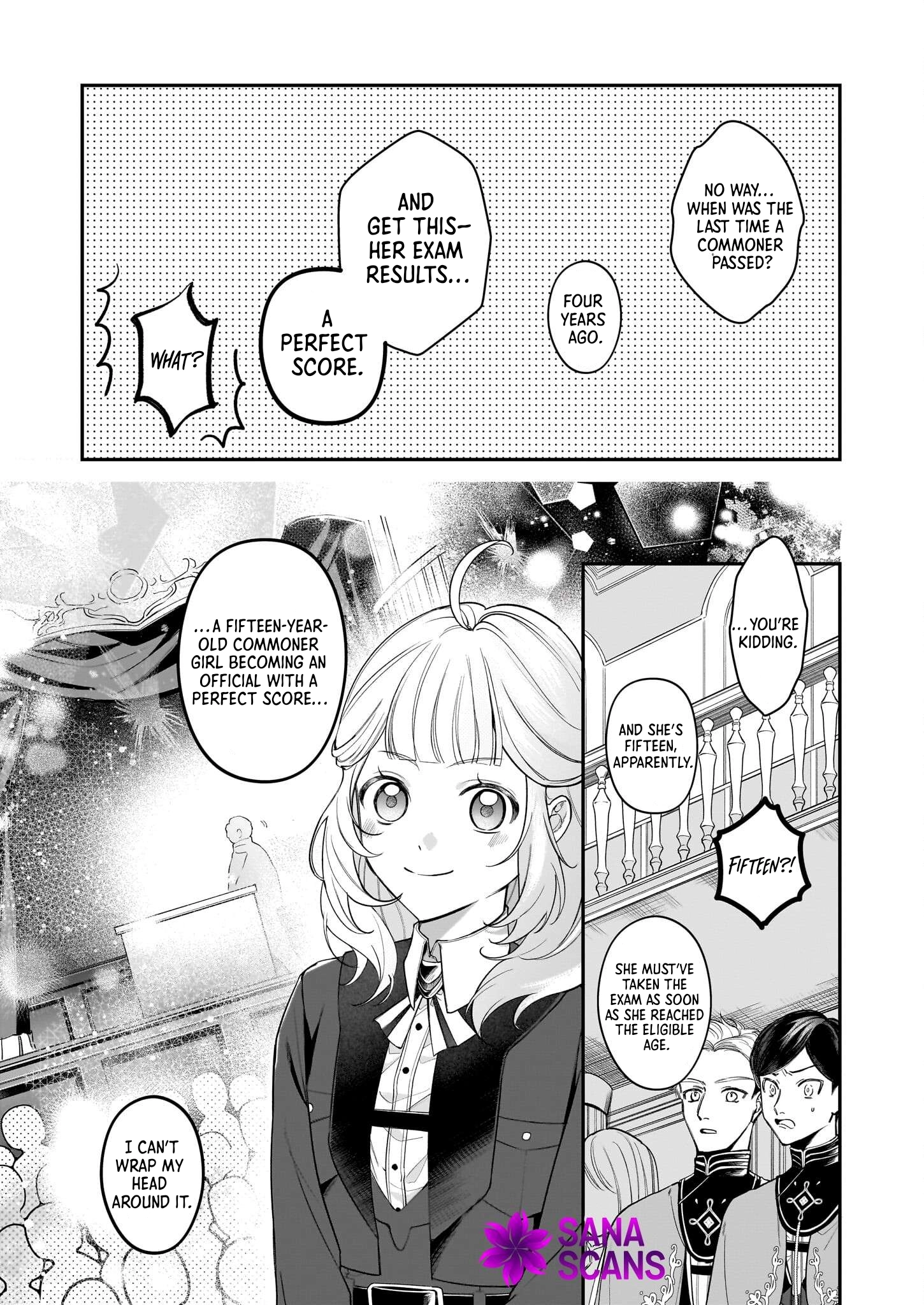 Toshokan no Tensai Shoujo: Honzuki no Shinjin Kanri wa Boudai na Chishiki de Kuni wo Sukuimasu Chapter 1 Page 15