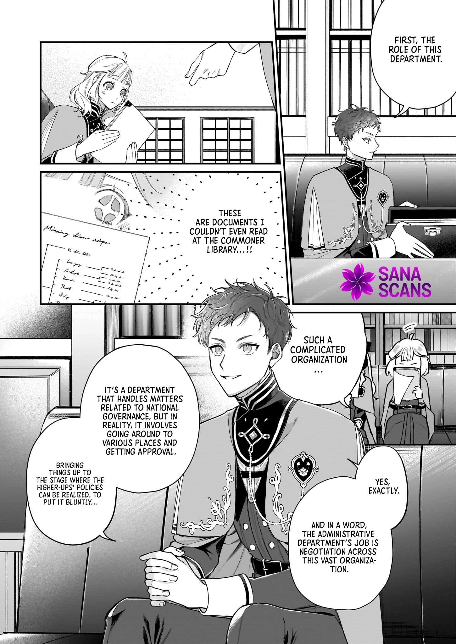 Toshokan no Tensai Shoujo: Honzuki no Shinjin Kanri wa Boudai na Chishiki de Kuni wo Sukuimasu Chapter 1 Page 29