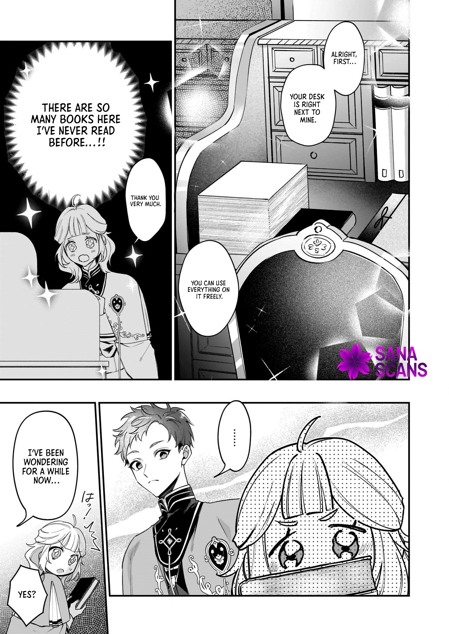 Toshokan no Tensai Shoujo: Honzuki no Shinjin Kanri wa Boudai na Chishiki de Kuni wo Sukuimasu Chapter 1 Page 32